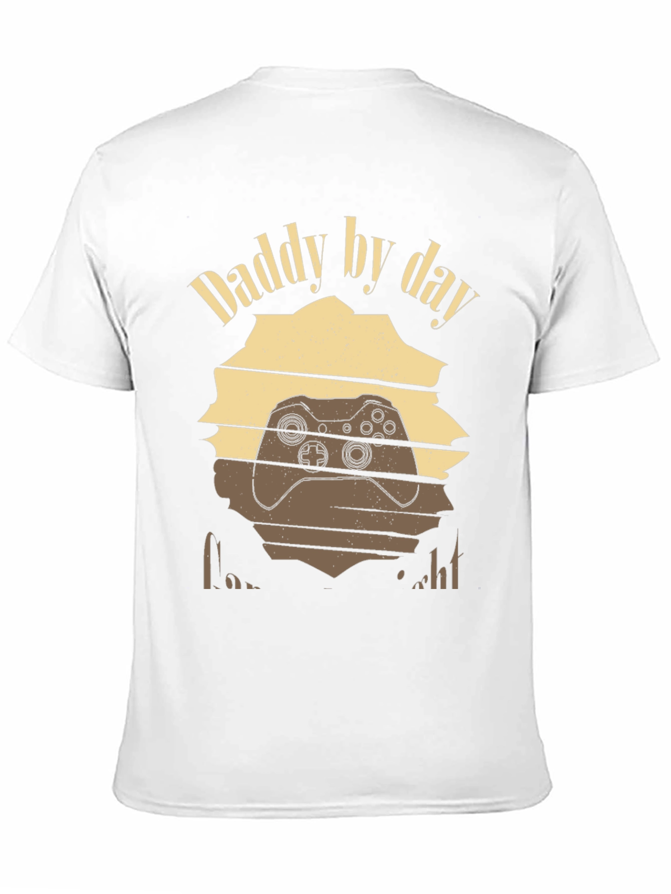 Daddy By Day Gamer By Night Graphic Tee