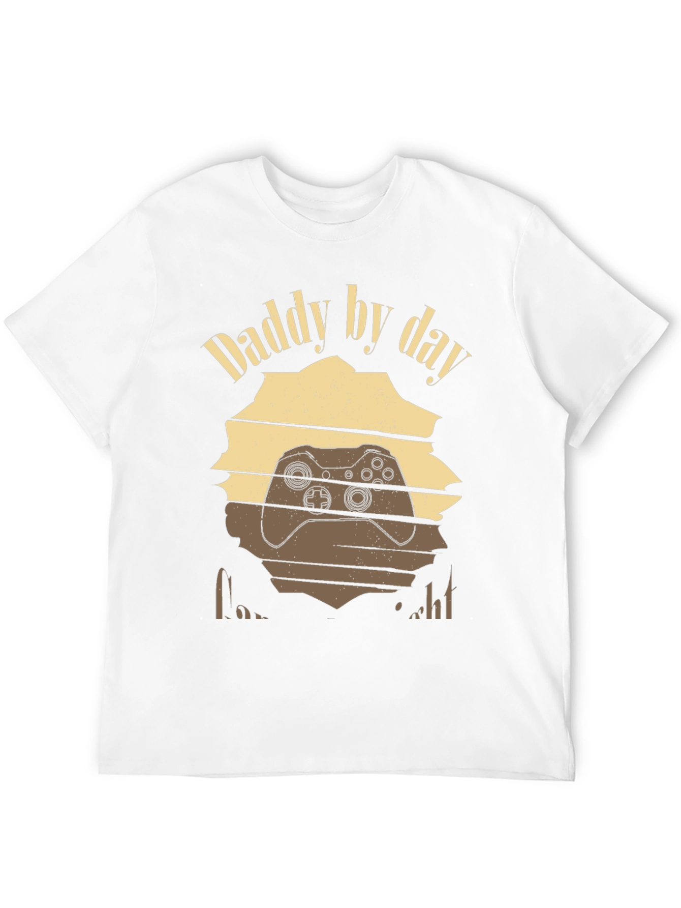 Daddy By Day Gamer By Night Graphic Tee
