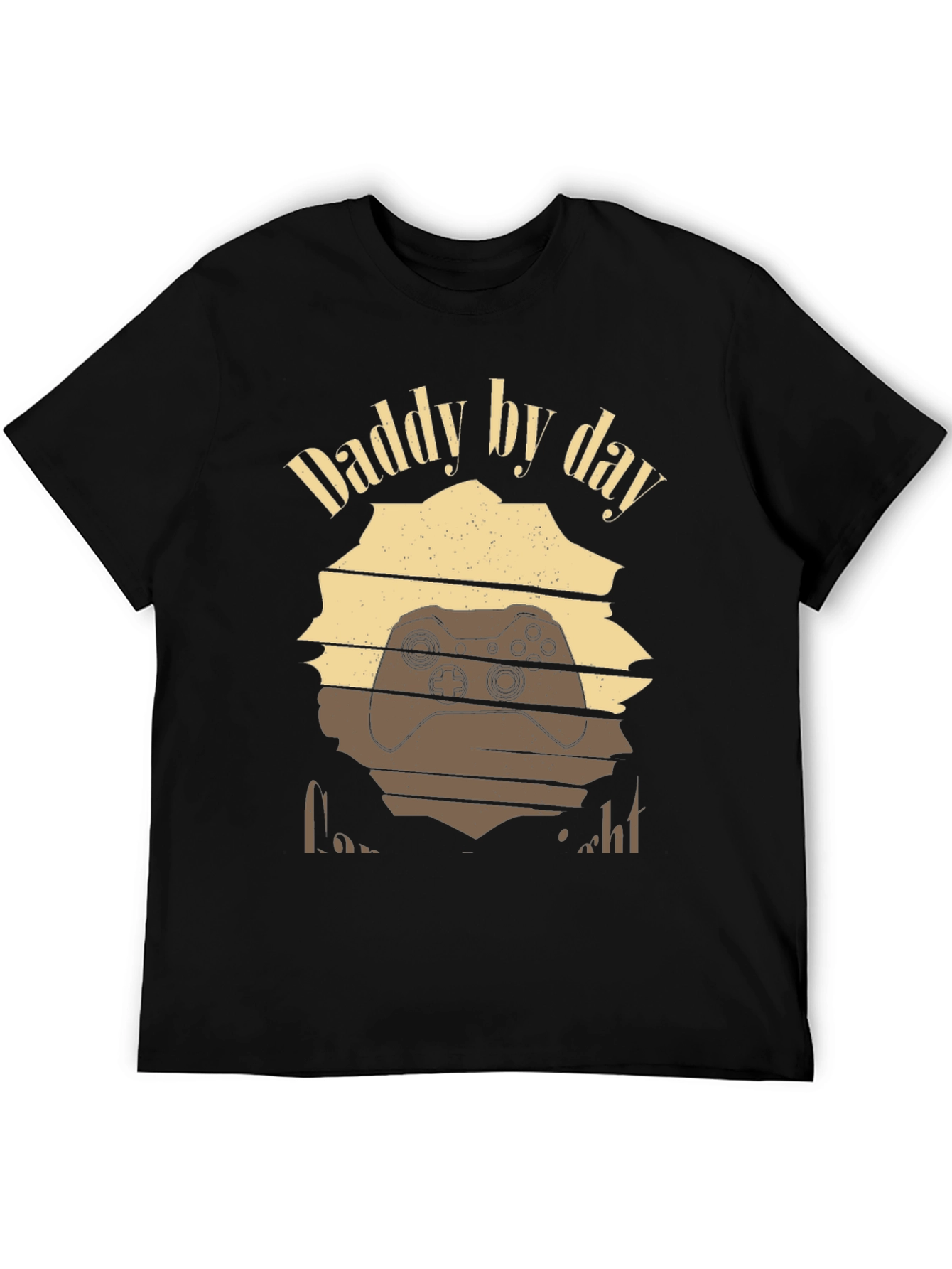 Daddy By Day Gamer By Night Graphic Tee