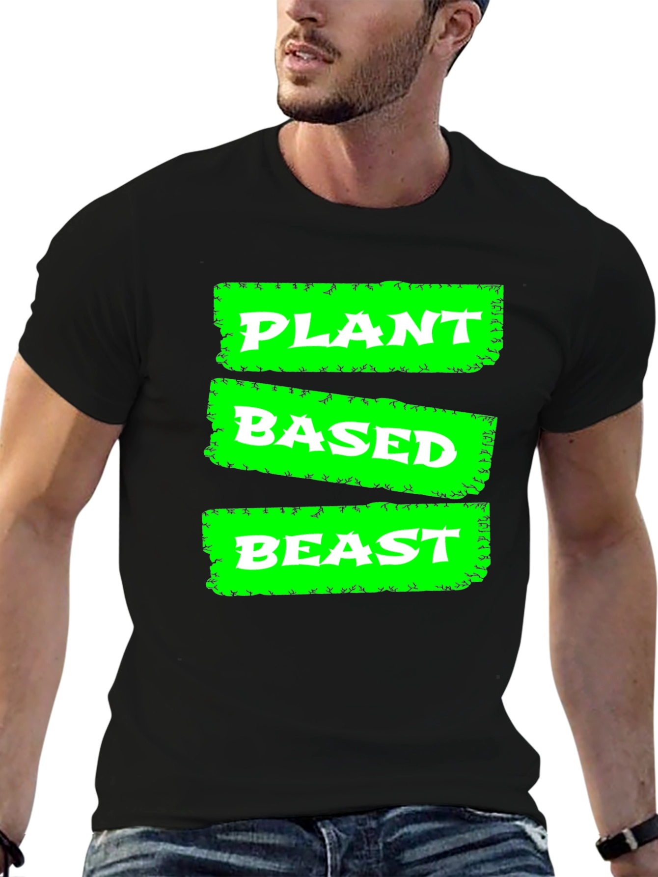 Plant Based Beast T-Shirt - Vegan Power!