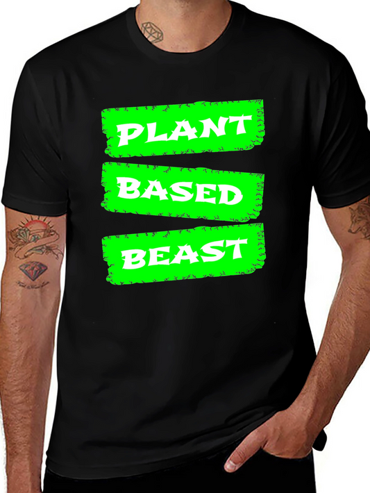 Plant Based Beast T-Shirt - Vegan Power!