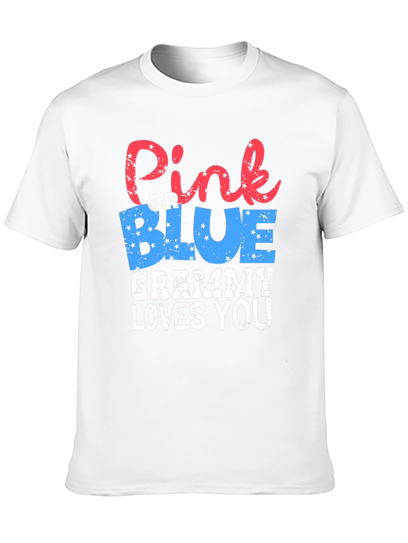 Pink or Blue Grammy Loves You T-Shirt