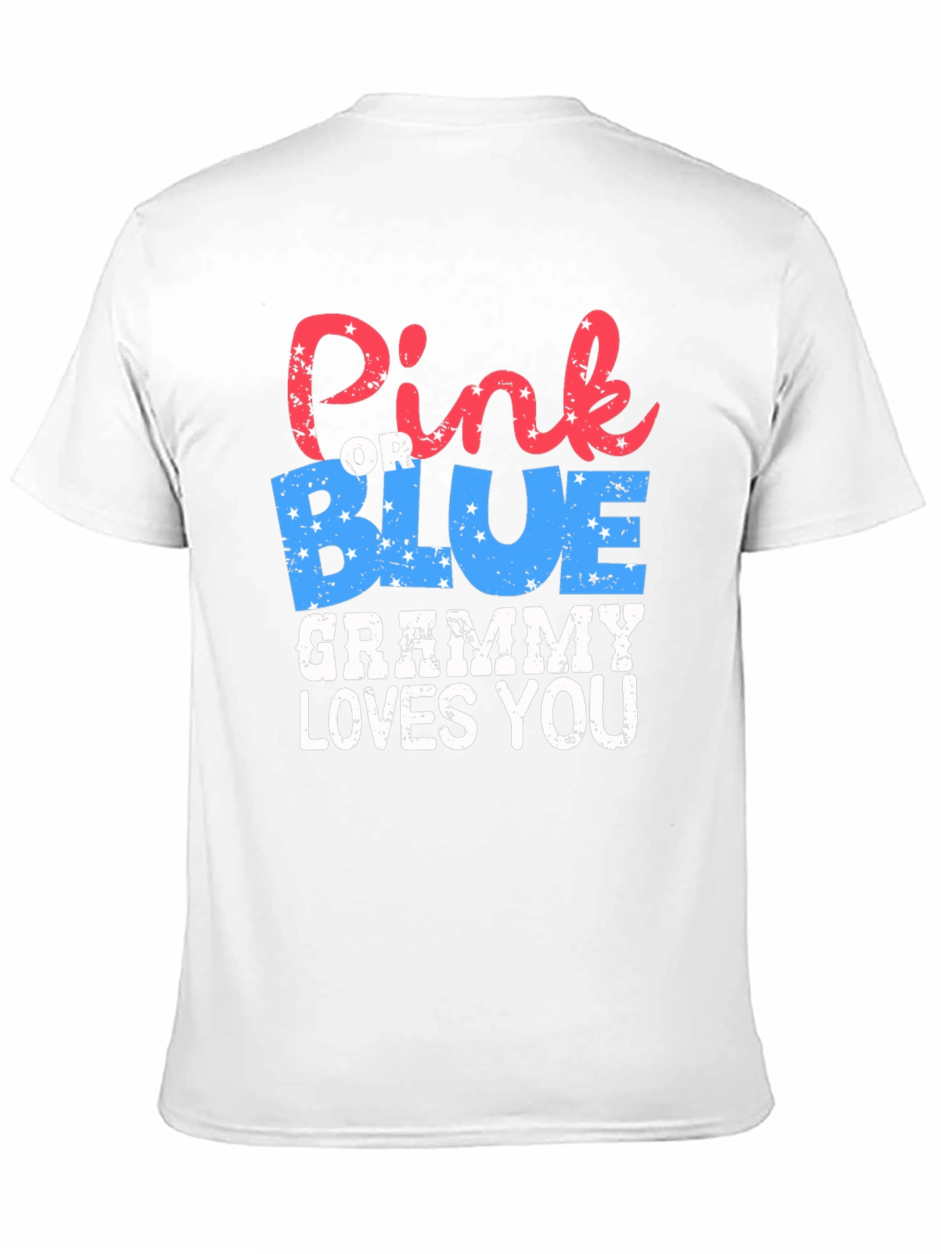 Pink or Blue Grammy Loves You T-Shirt