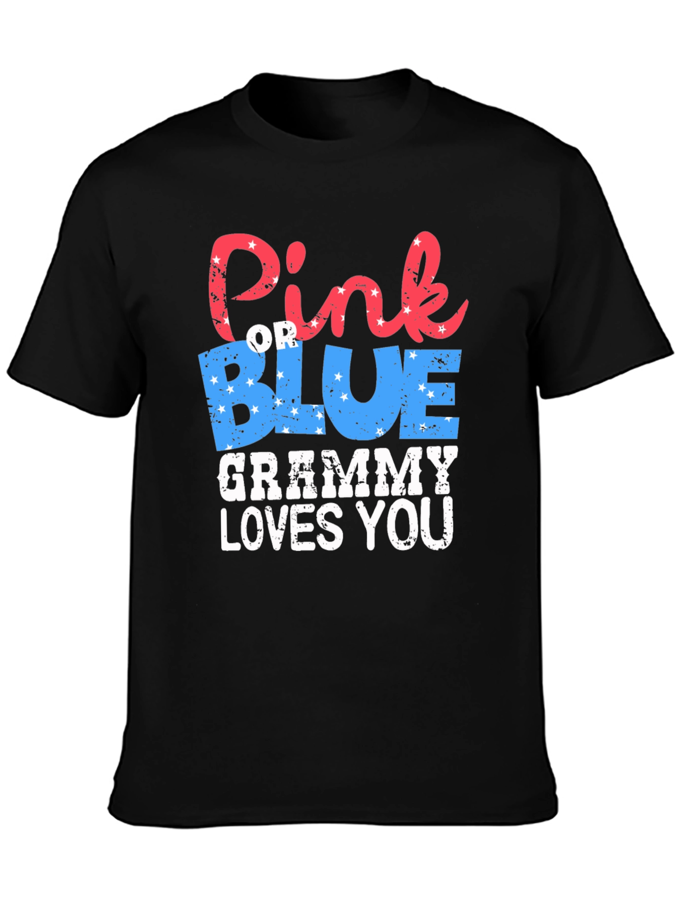 Pink or Blue Grammy Loves You T-Shirt