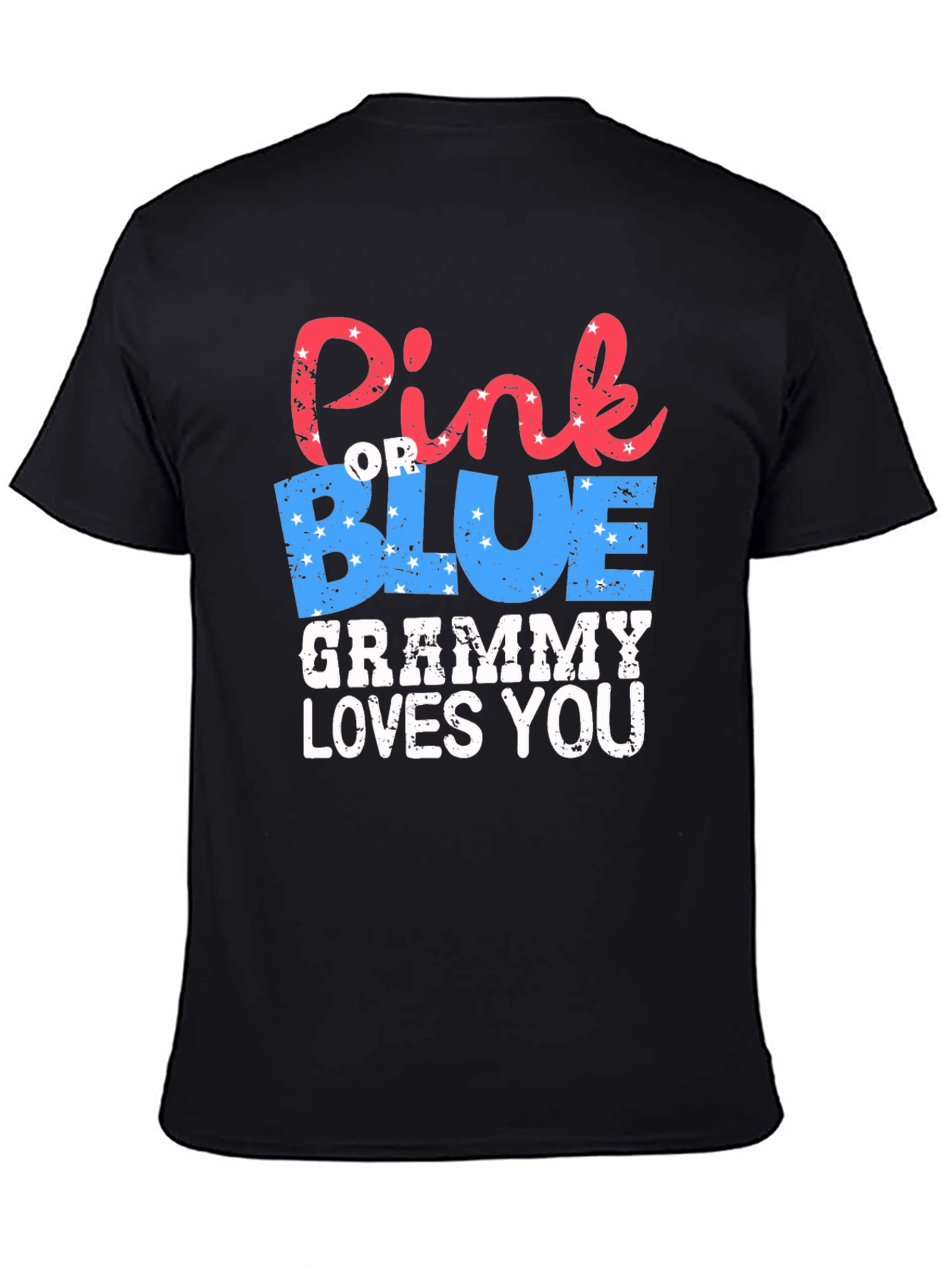 Pink or Blue Grammy Loves You T-Shirt