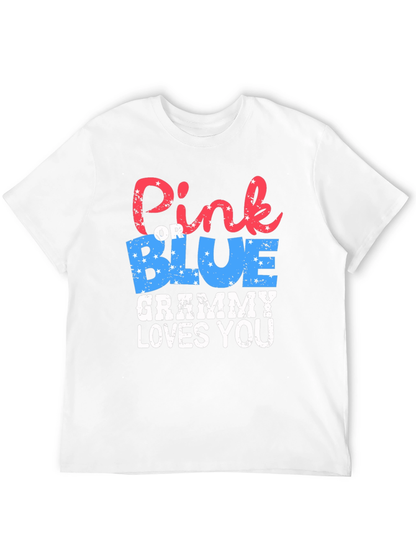Pink or Blue Grammy Loves You T-Shirt