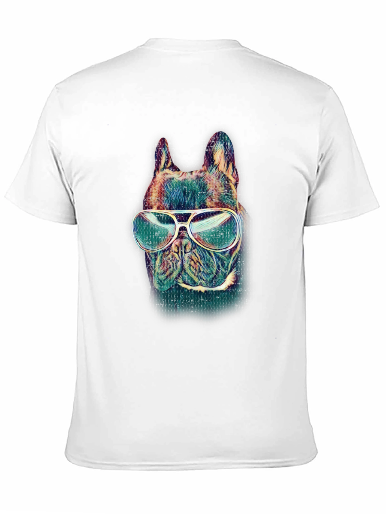 Cool Dog Graphic Tee - Black