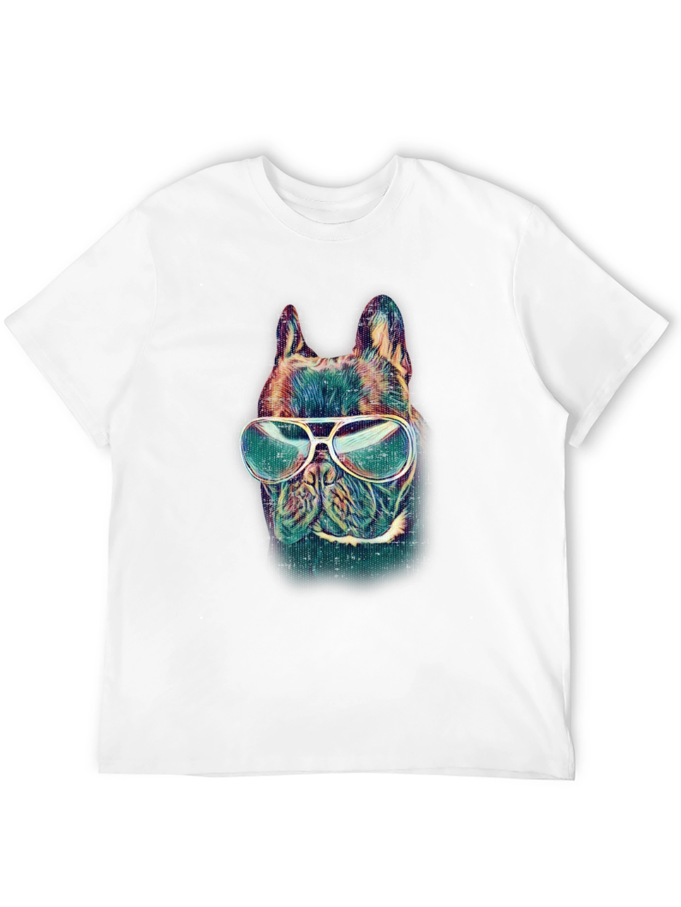 Cool Dog Graphic Tee - Black