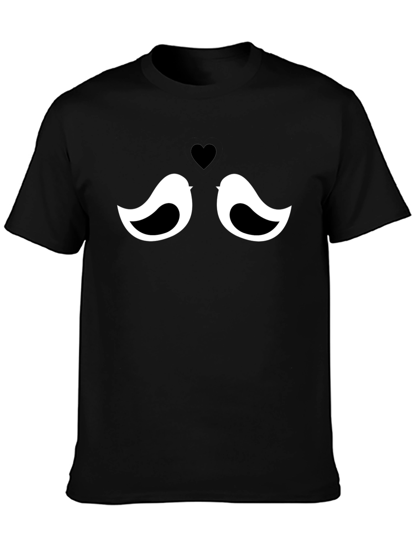 Love Birds Graphic T-Shirt - Unisex Casual Tee