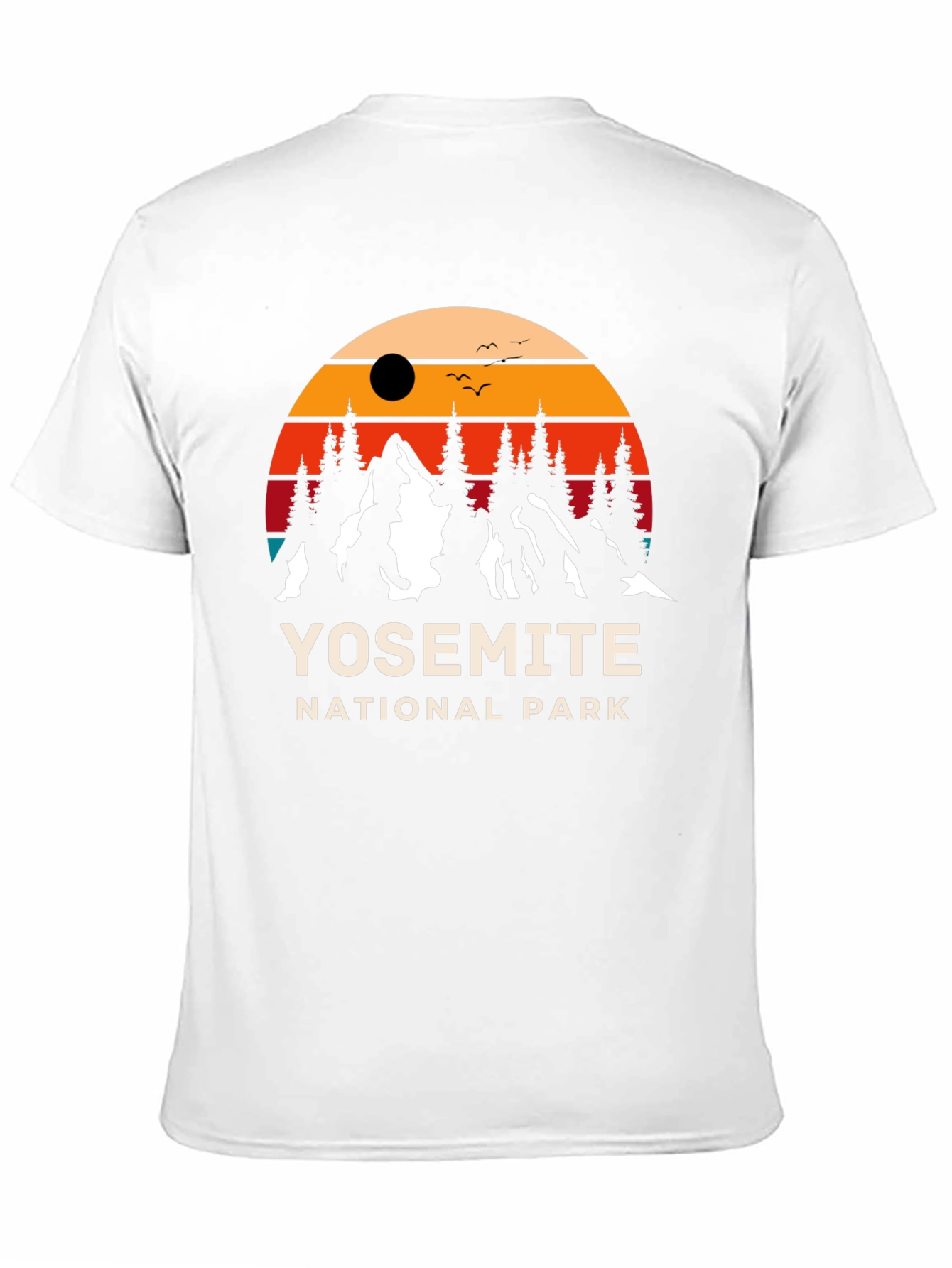 Yosemite National Park Retro Graphic T-Shirt