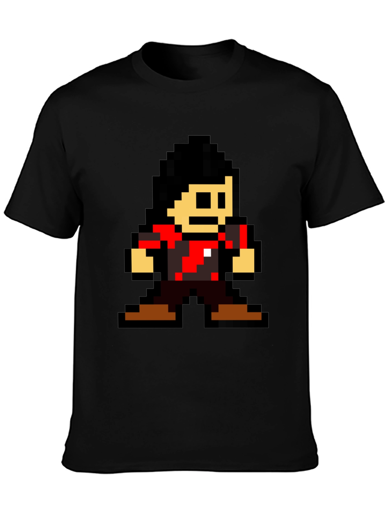 Retro Pixel Graphic T-Shirt