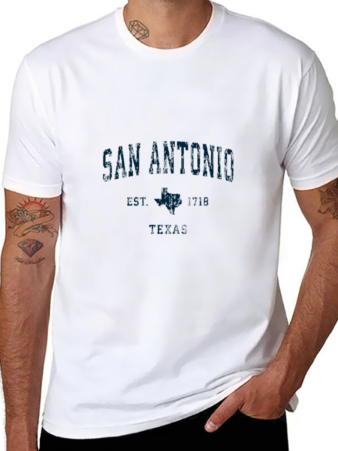 San Antonio Texas Est. 1718 Graphic T-Shirt