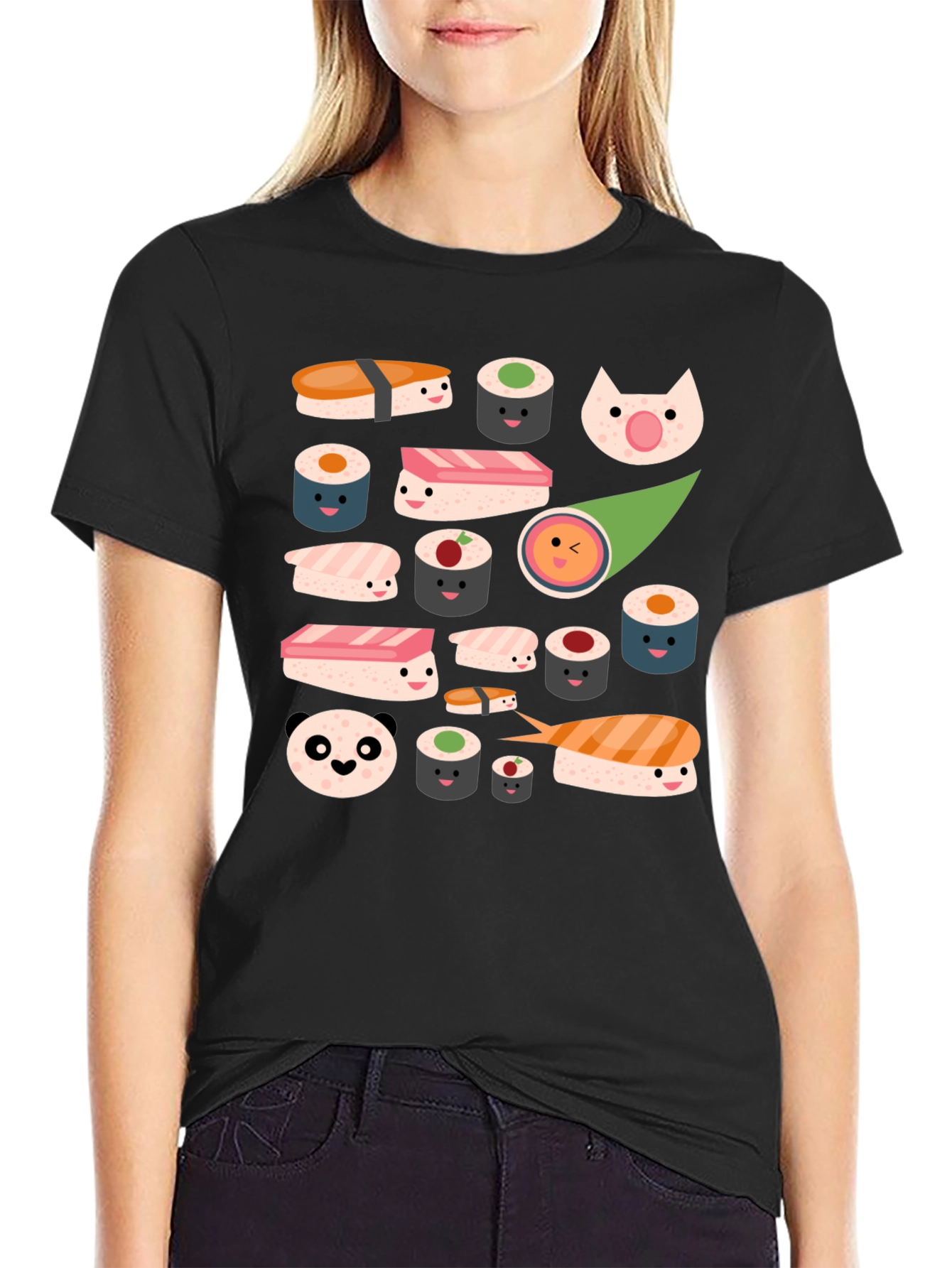 Sushi Fun Graphic T-Shirt