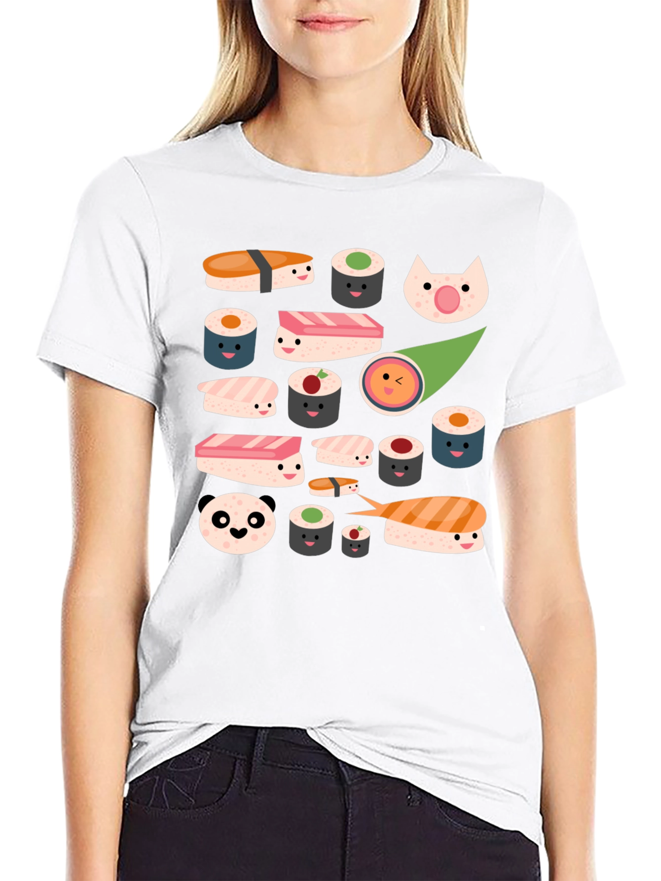 Sushi Fun Graphic T-Shirt