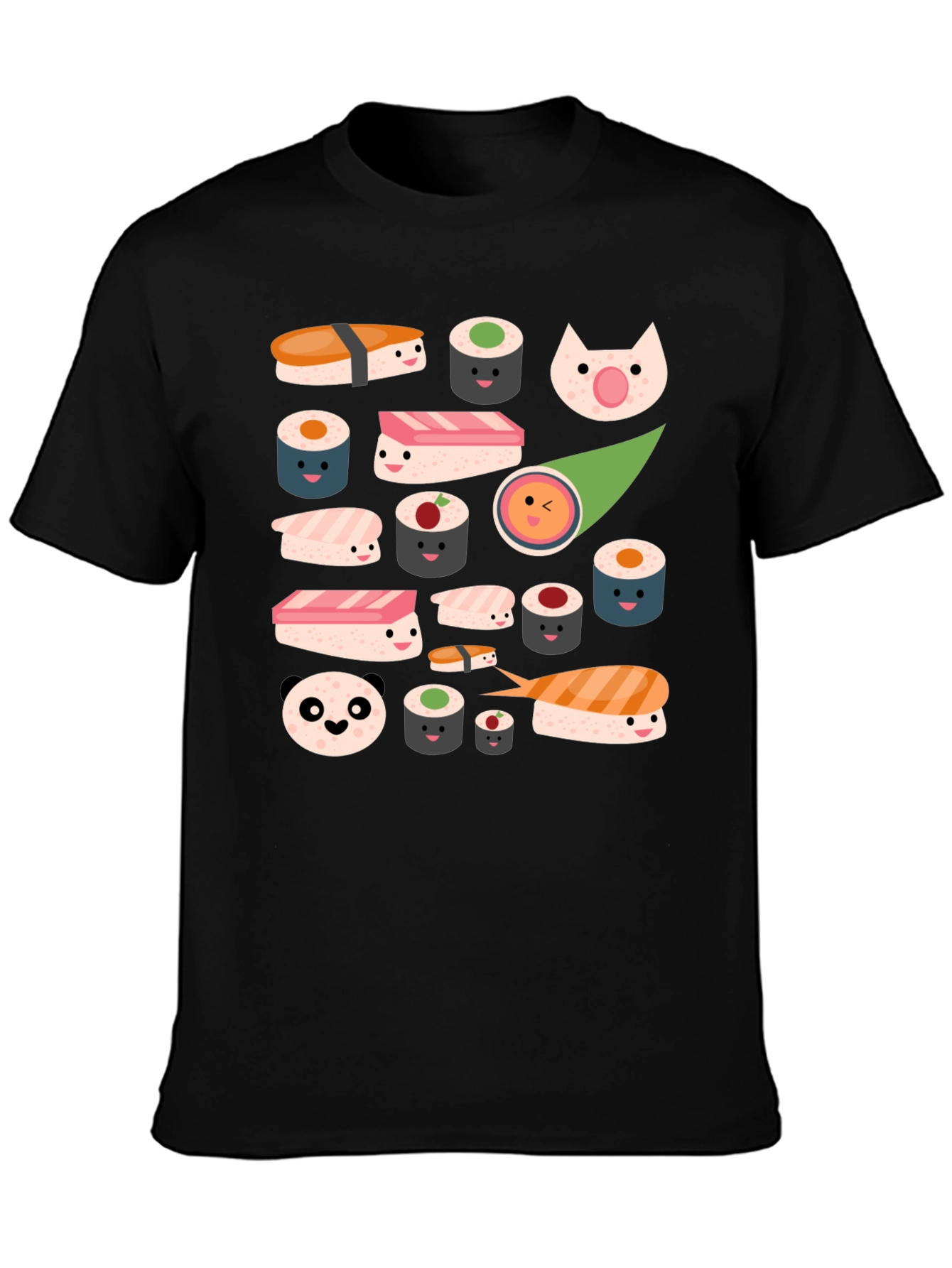 Sushi Fun Graphic T-Shirt