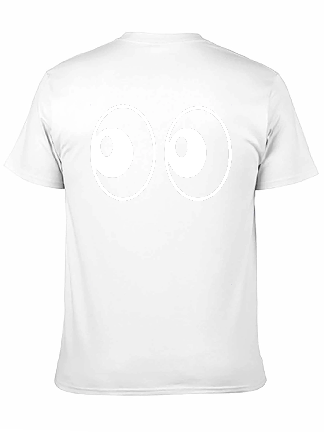 Funny Eyes T-Shirt - Black Cotton Tee