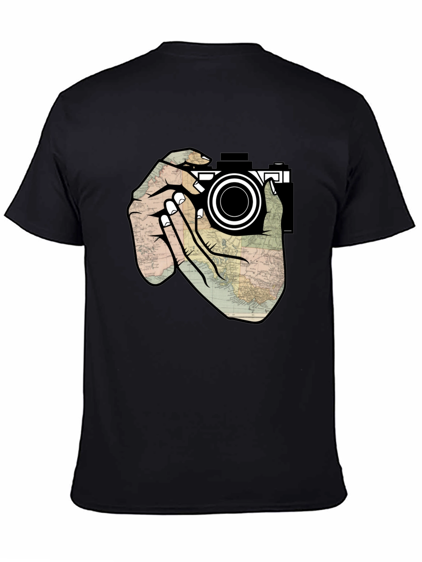 Photographers Map T-Shirt