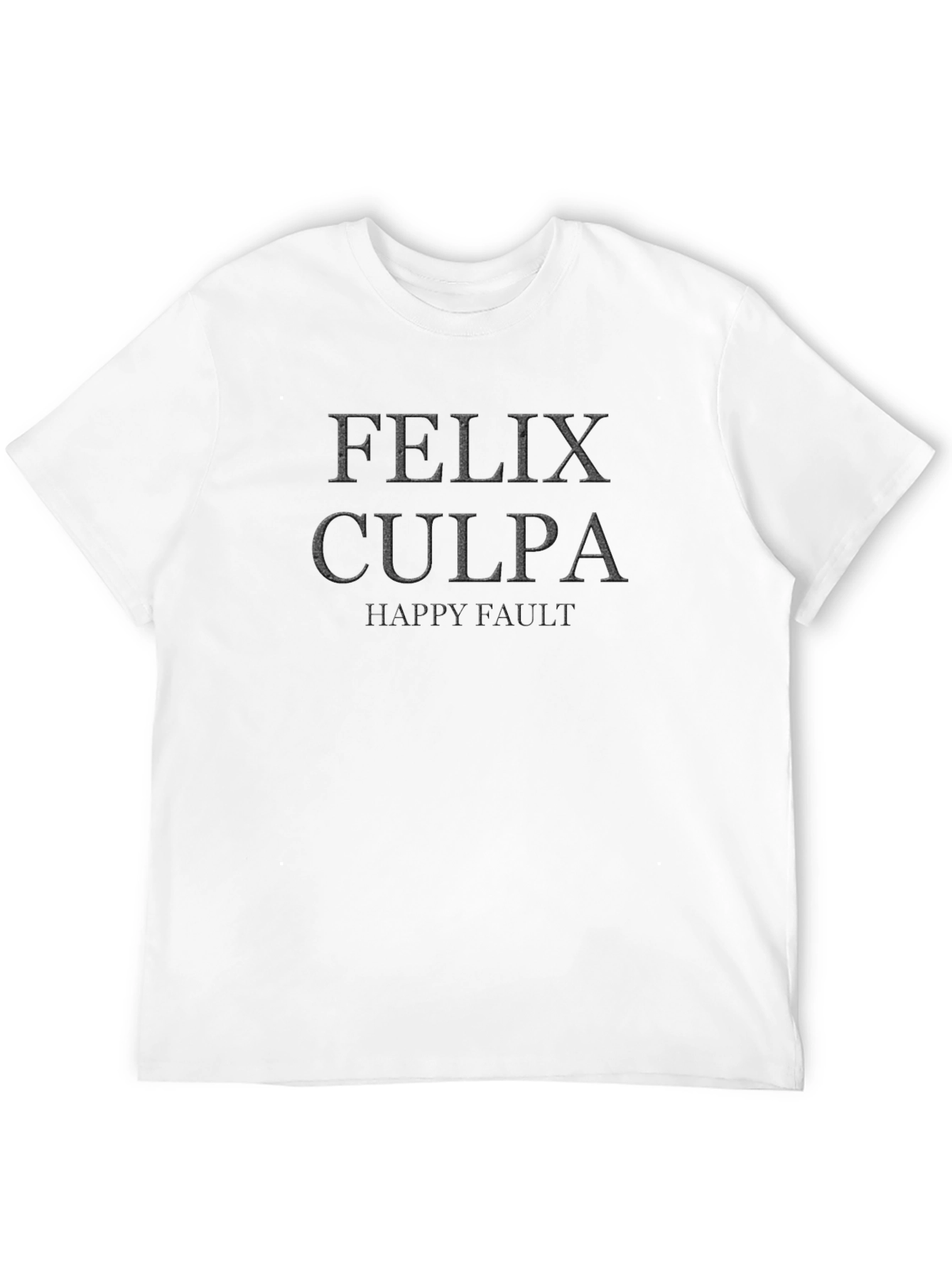 Felix Culpa T-Shirt - Happy Fault Graphic Tee