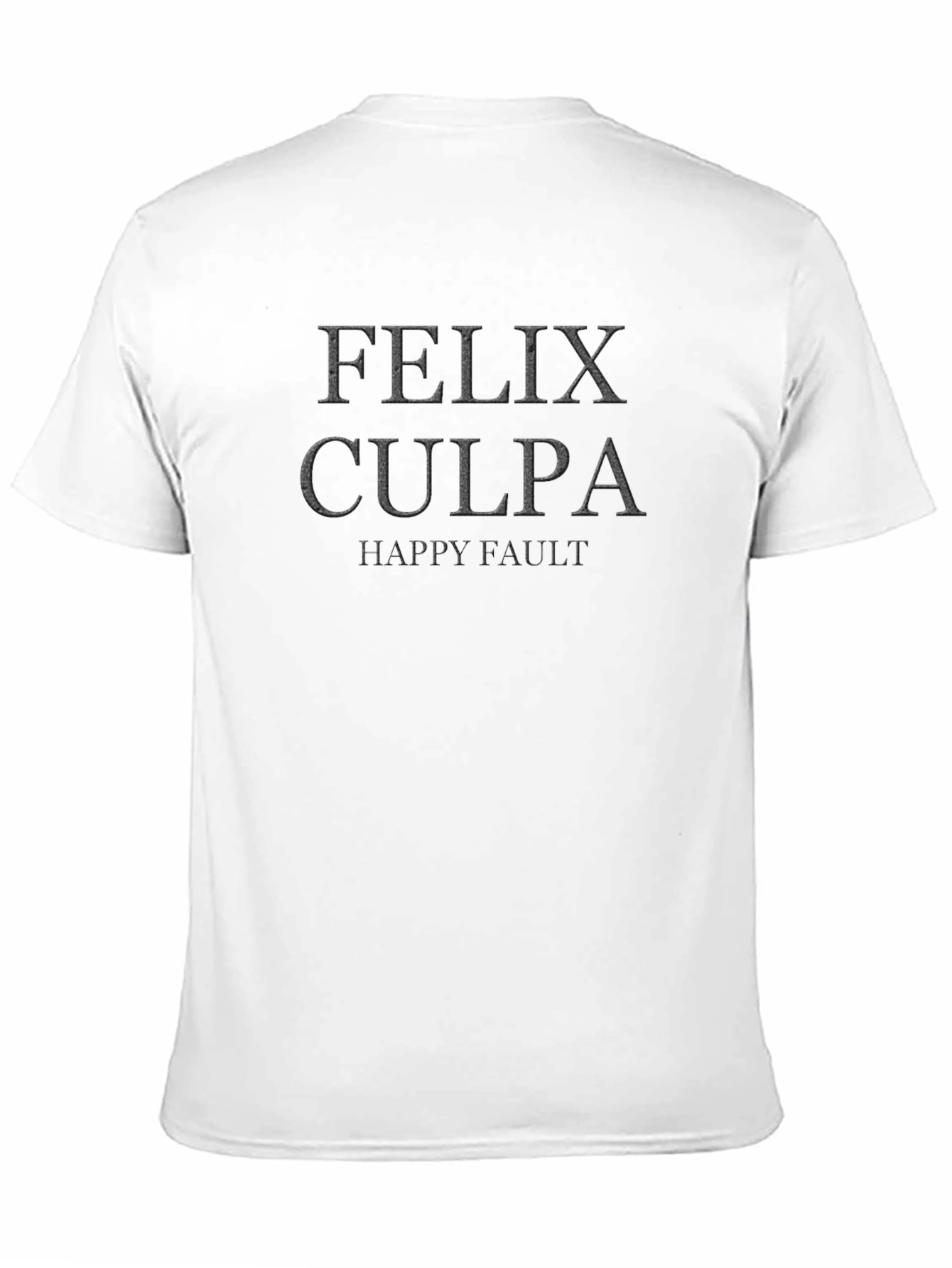 Felix Culpa T-Shirt - Happy Fault Graphic Tee