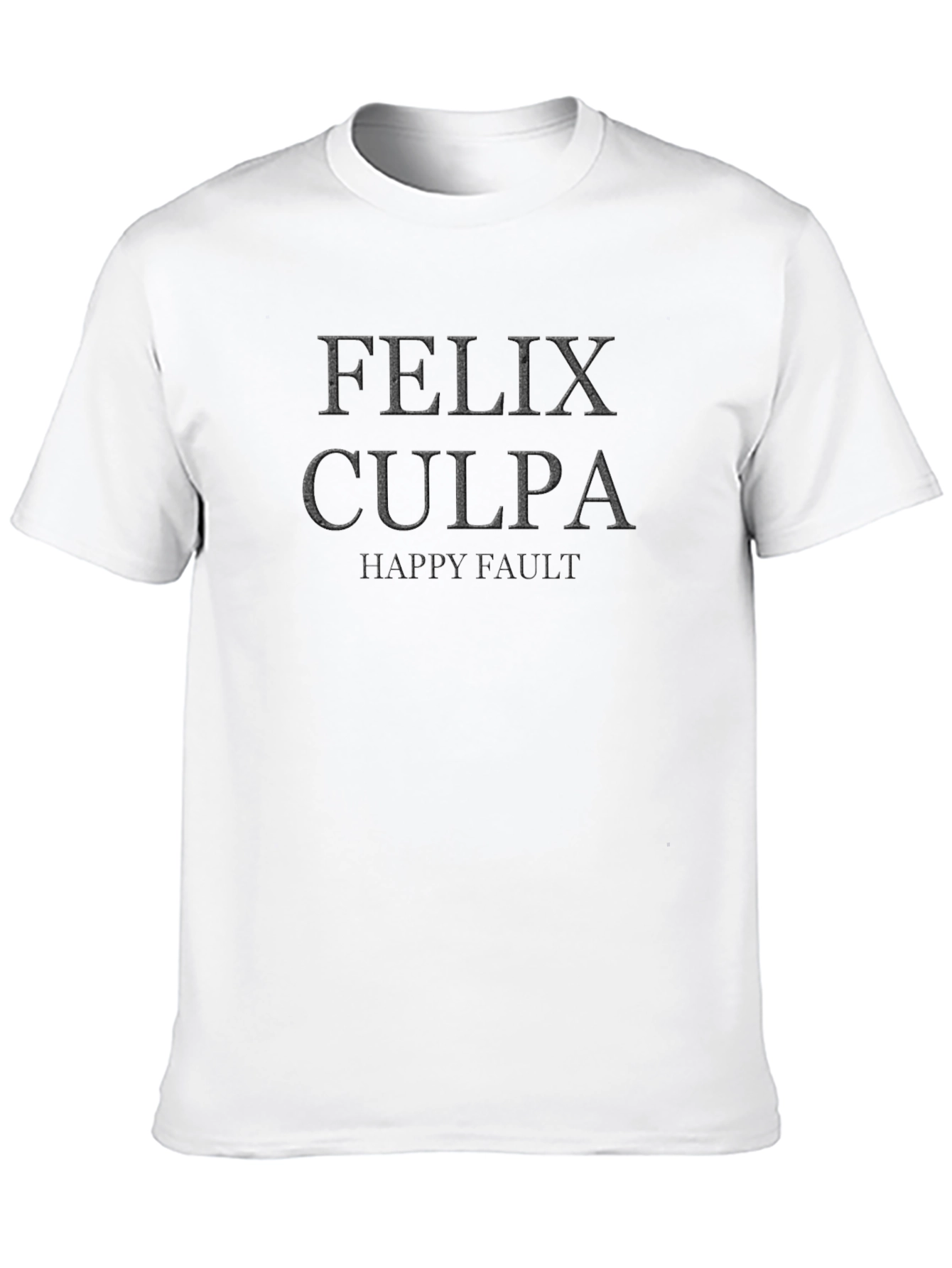 Felix Culpa T-Shirt - Happy Fault Graphic Tee