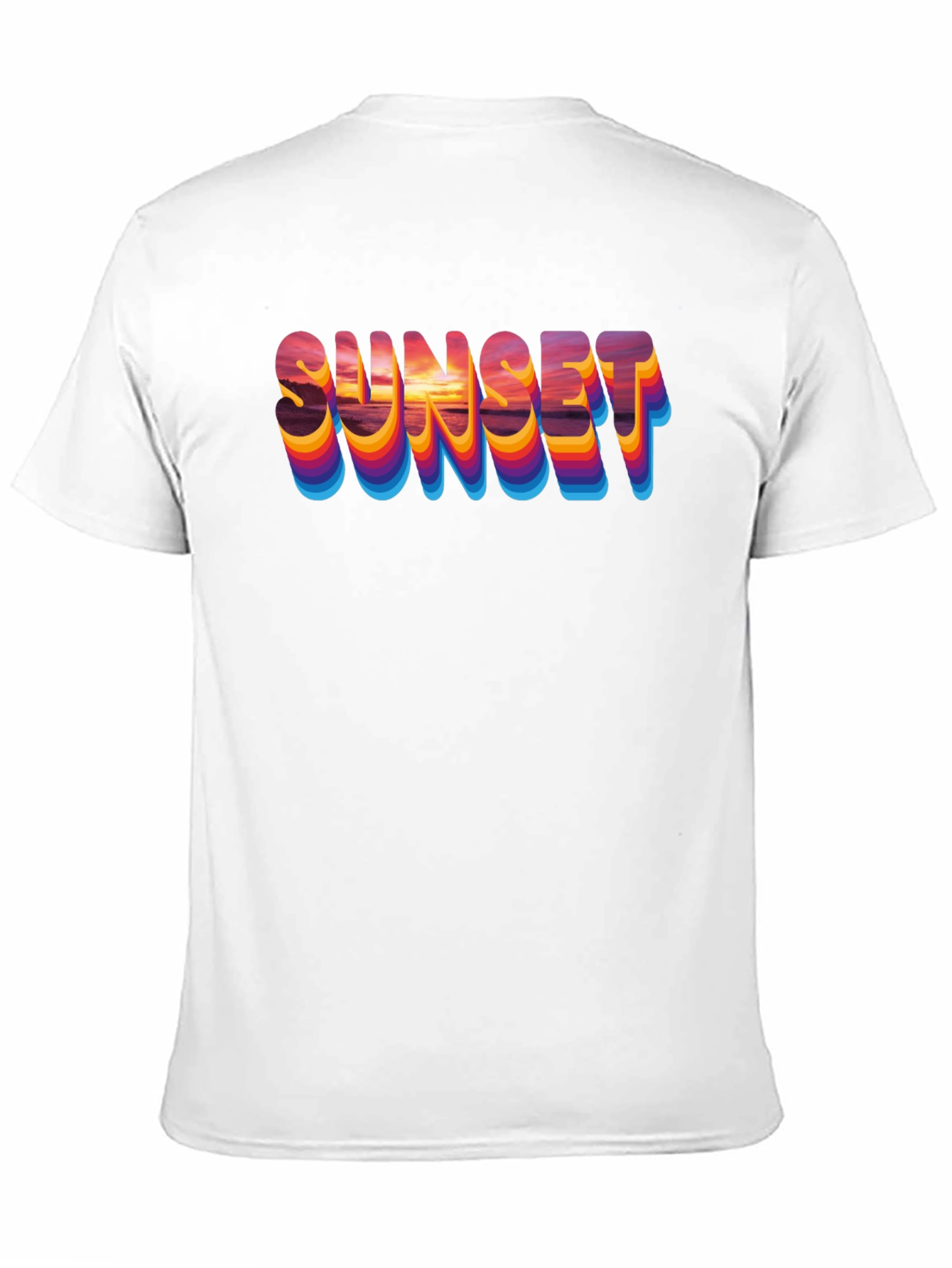 Sunset Graphic T-Shirt - Retro Style Tee
