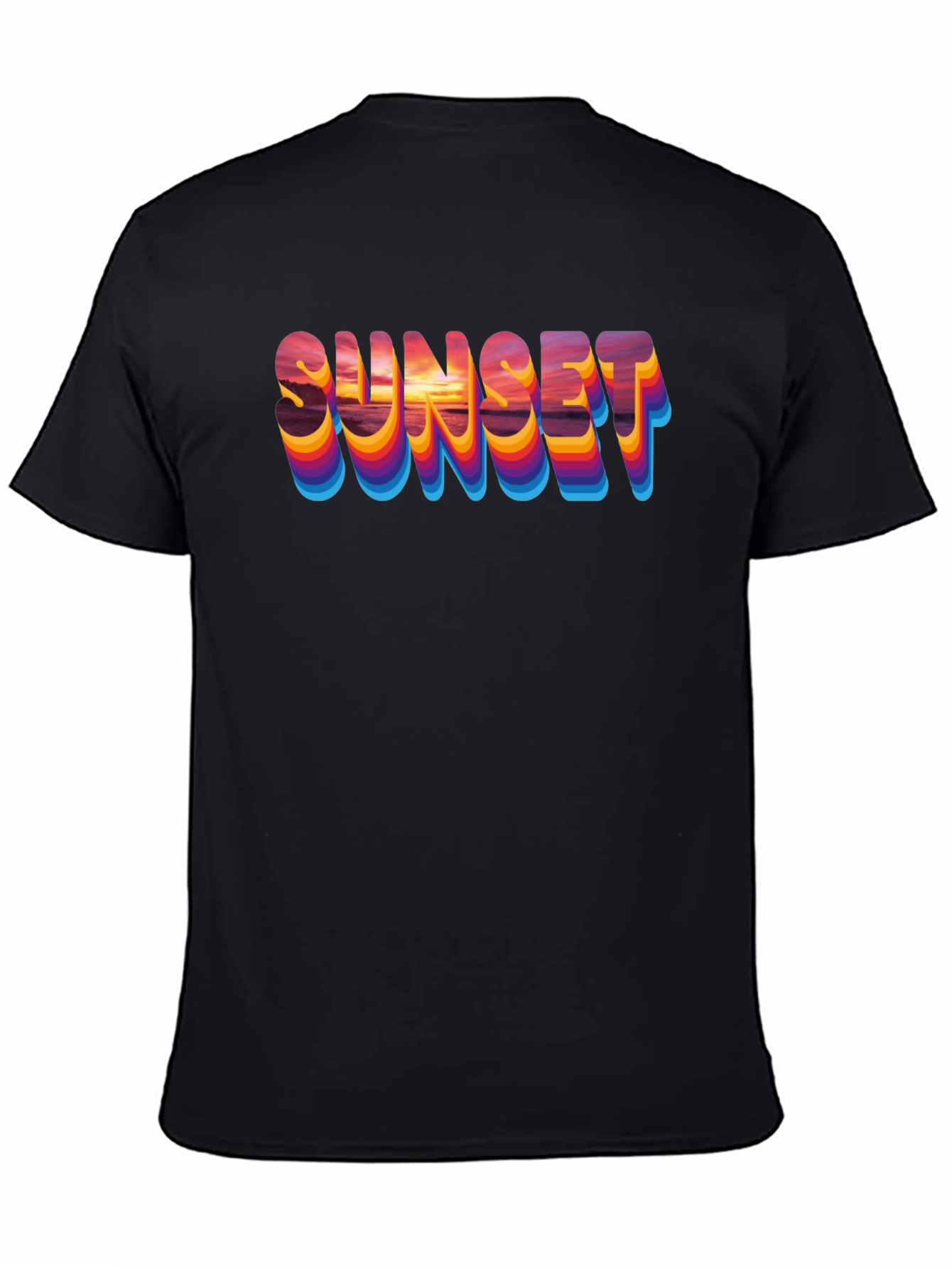 Sunset Graphic T-Shirt - Retro Style Tee