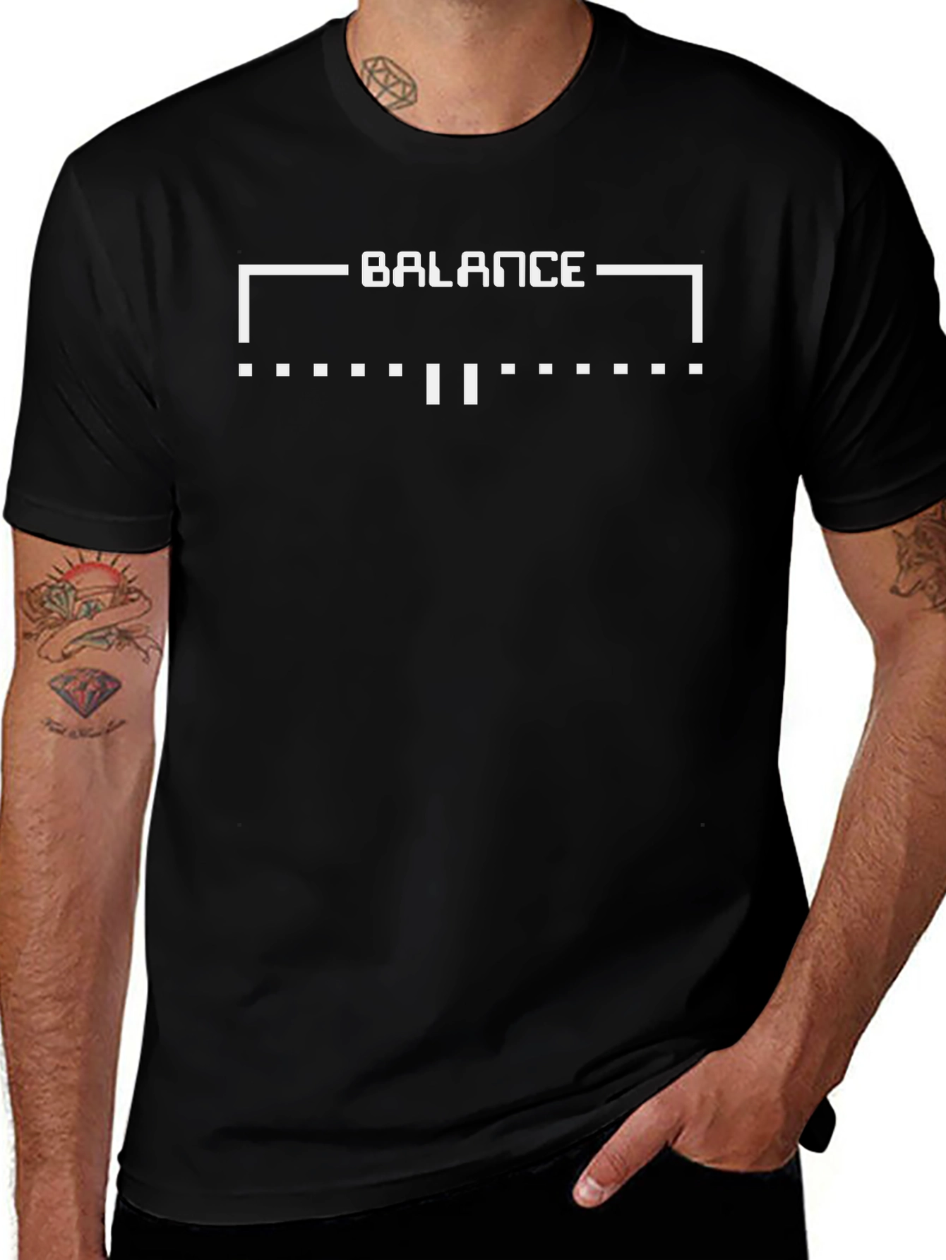 Balance T-Shirt - Gamer Style Graphic Tee