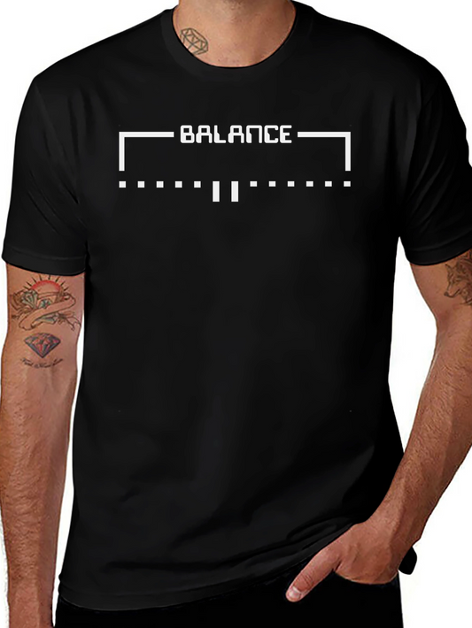 Balance T-Shirt - Gamer Style Graphic Tee