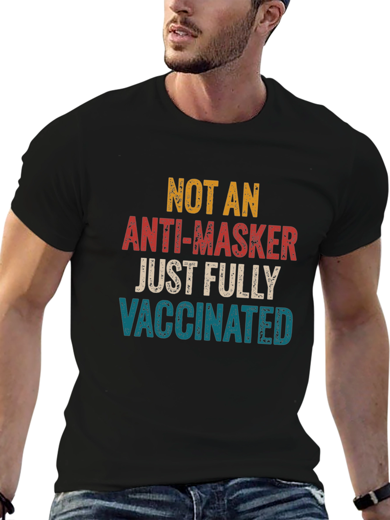 Fully Vaccinated T-Shirt - Anti-Masker Humor Tee