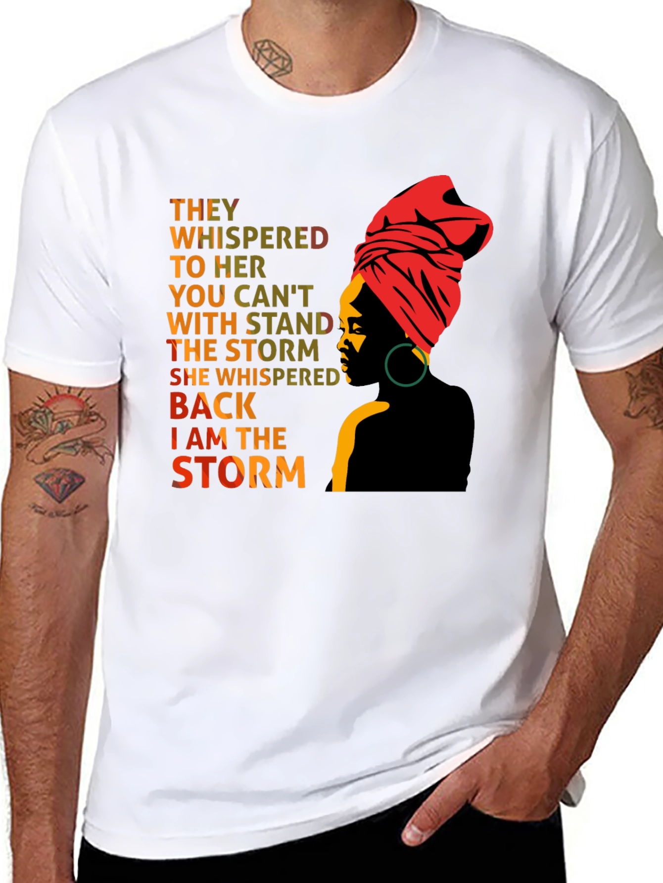 Empowered Woman T-Shirt: I am the Storm