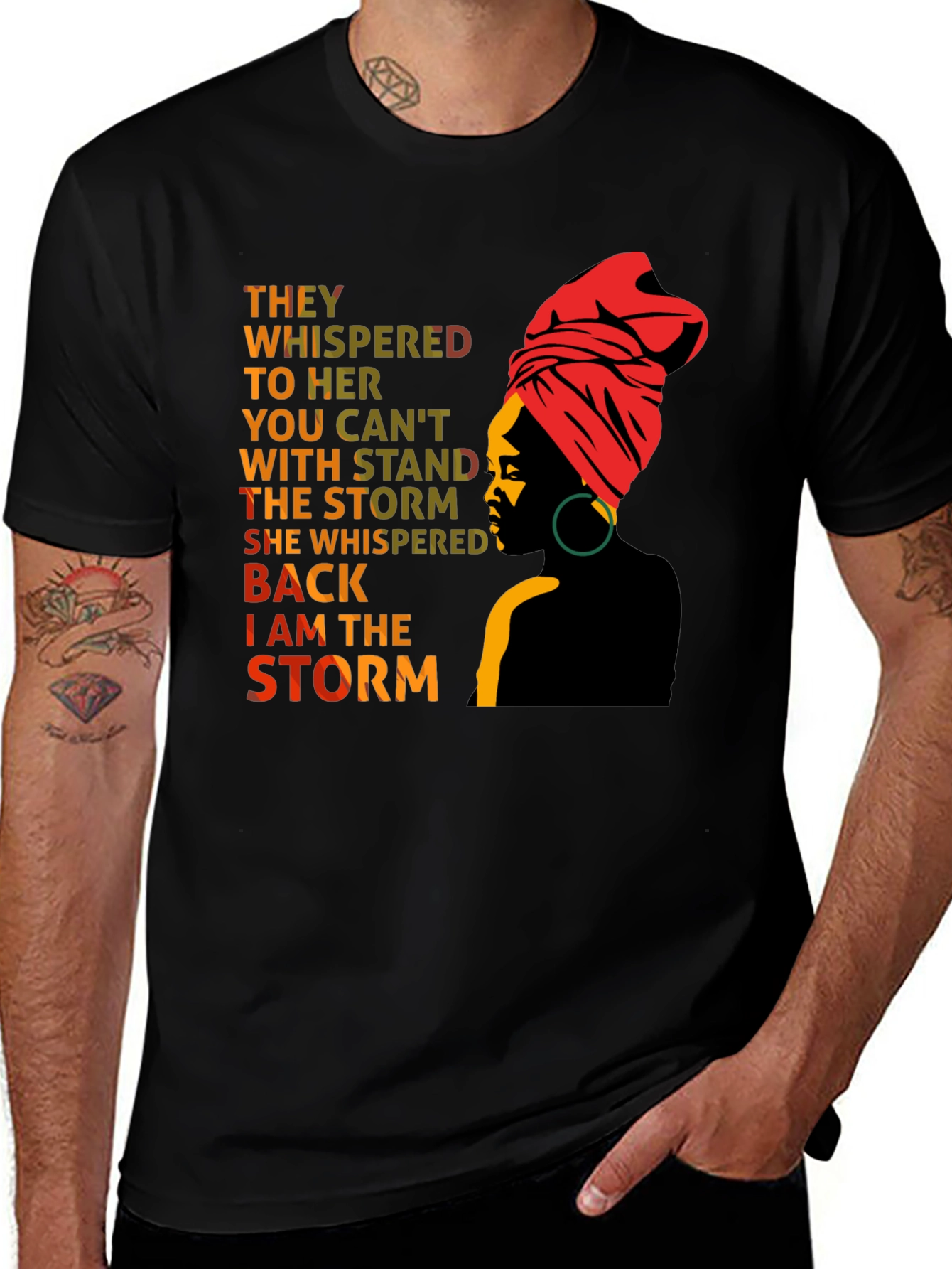 Empowered Woman T-Shirt: I am the Storm