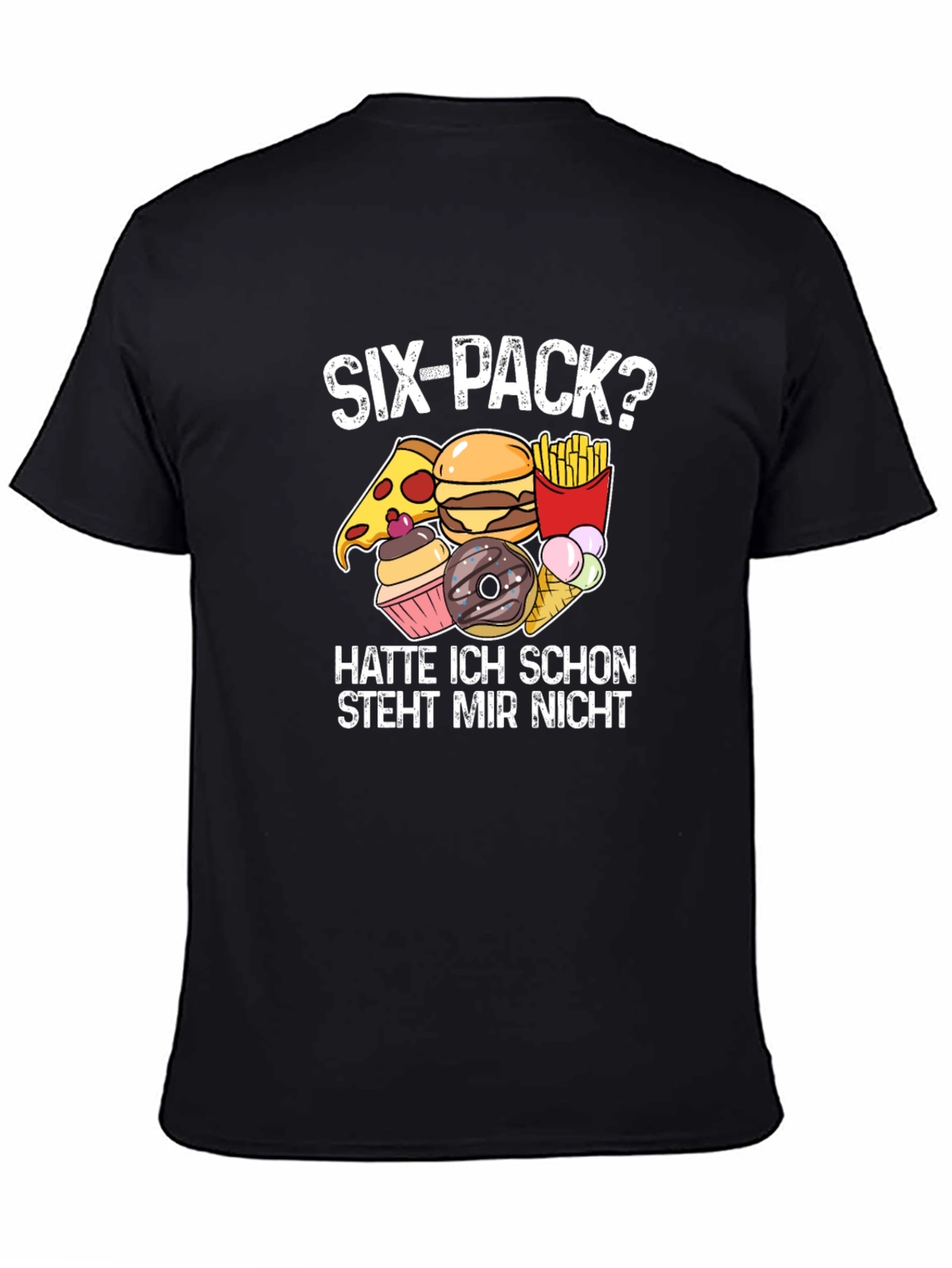 Six-Pack? Food Graphic T-Shirt