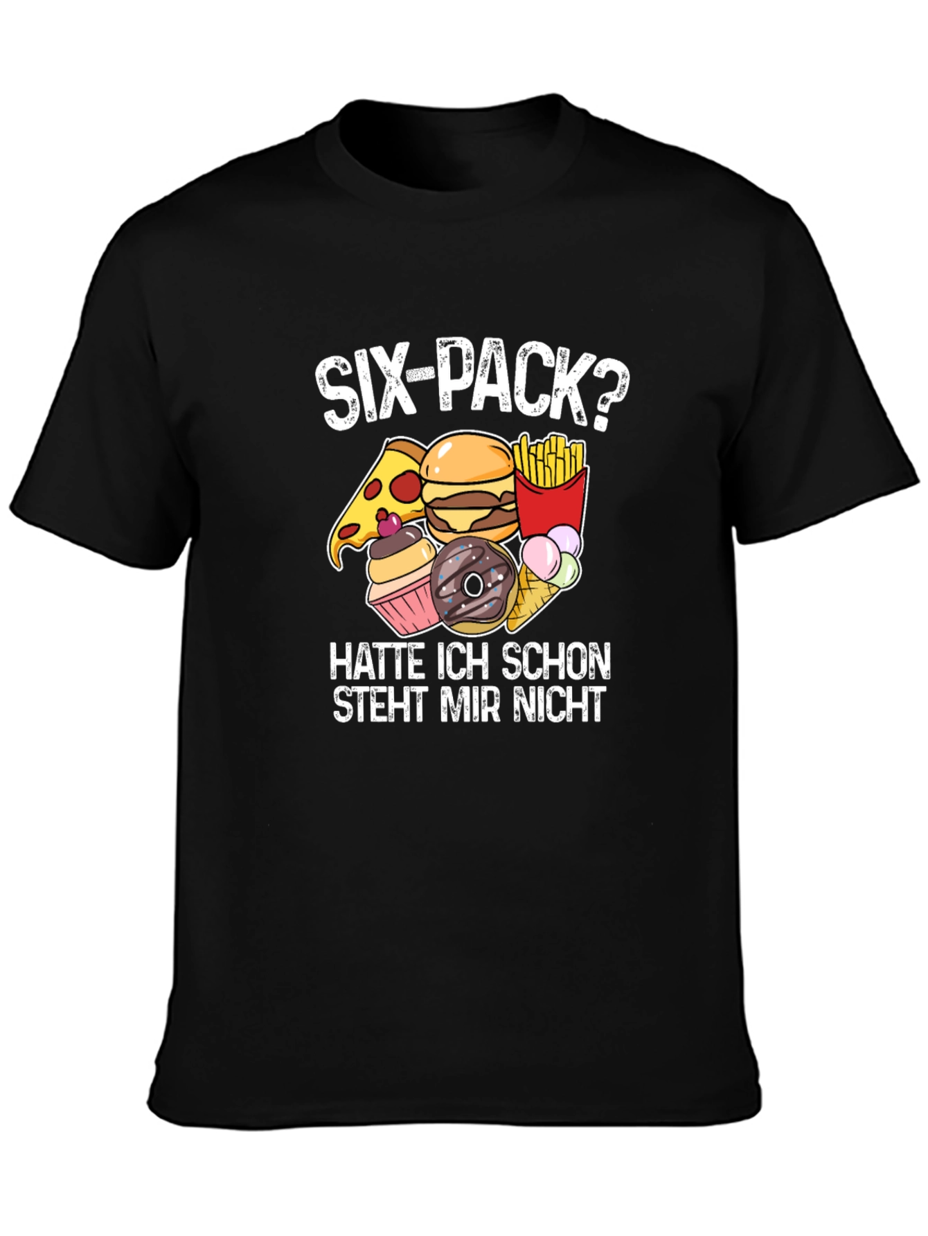 Six-Pack? Food Graphic T-Shirt