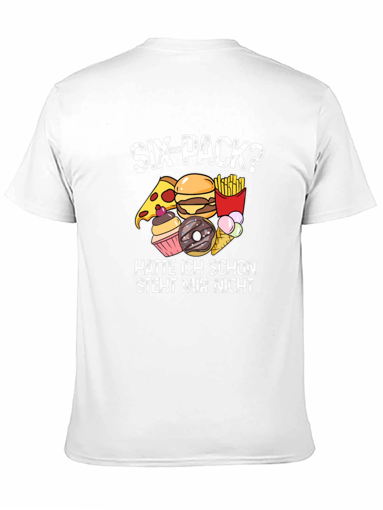 Six-Pack? Food Graphic T-Shirt