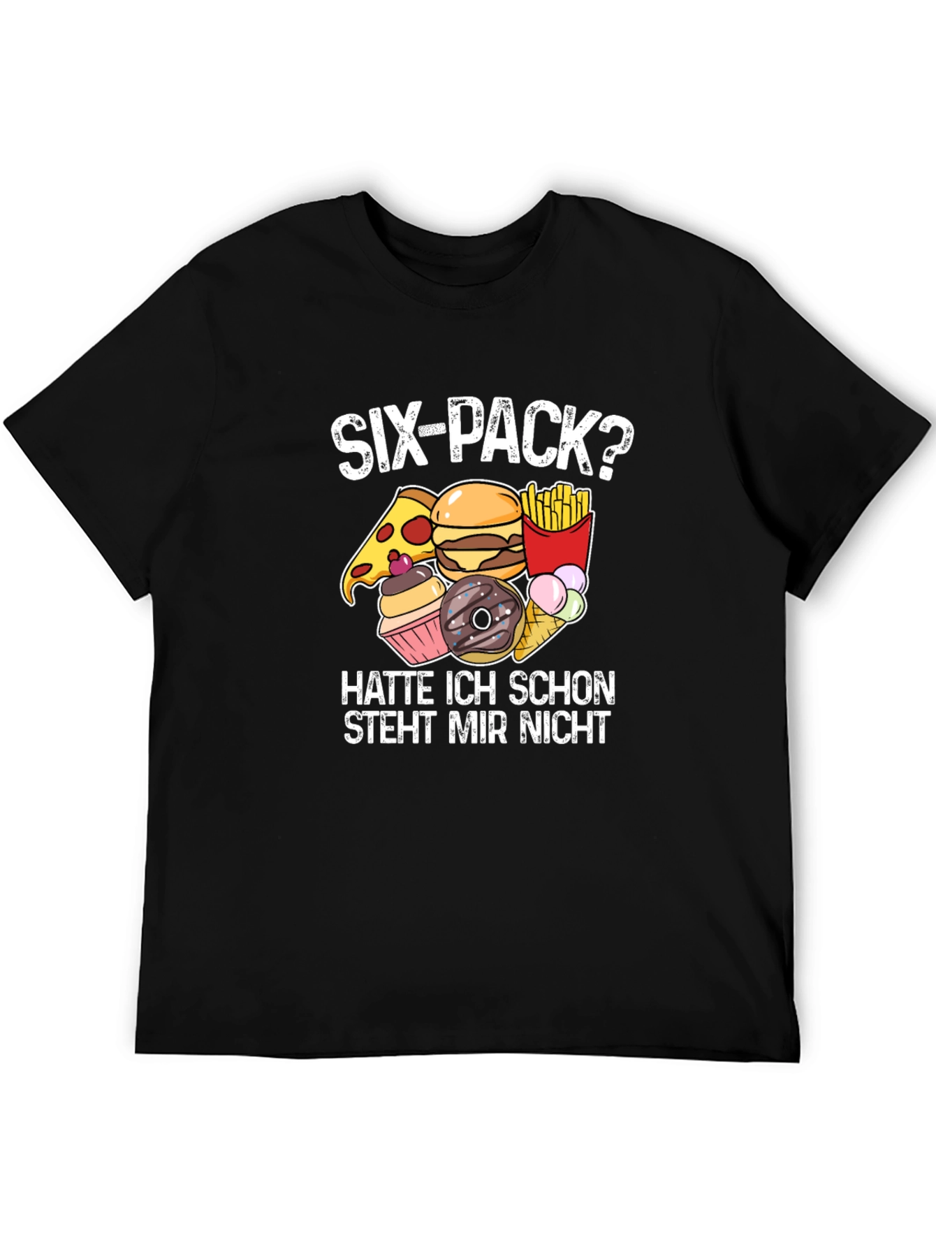 Six-Pack? Food Graphic T-Shirt
