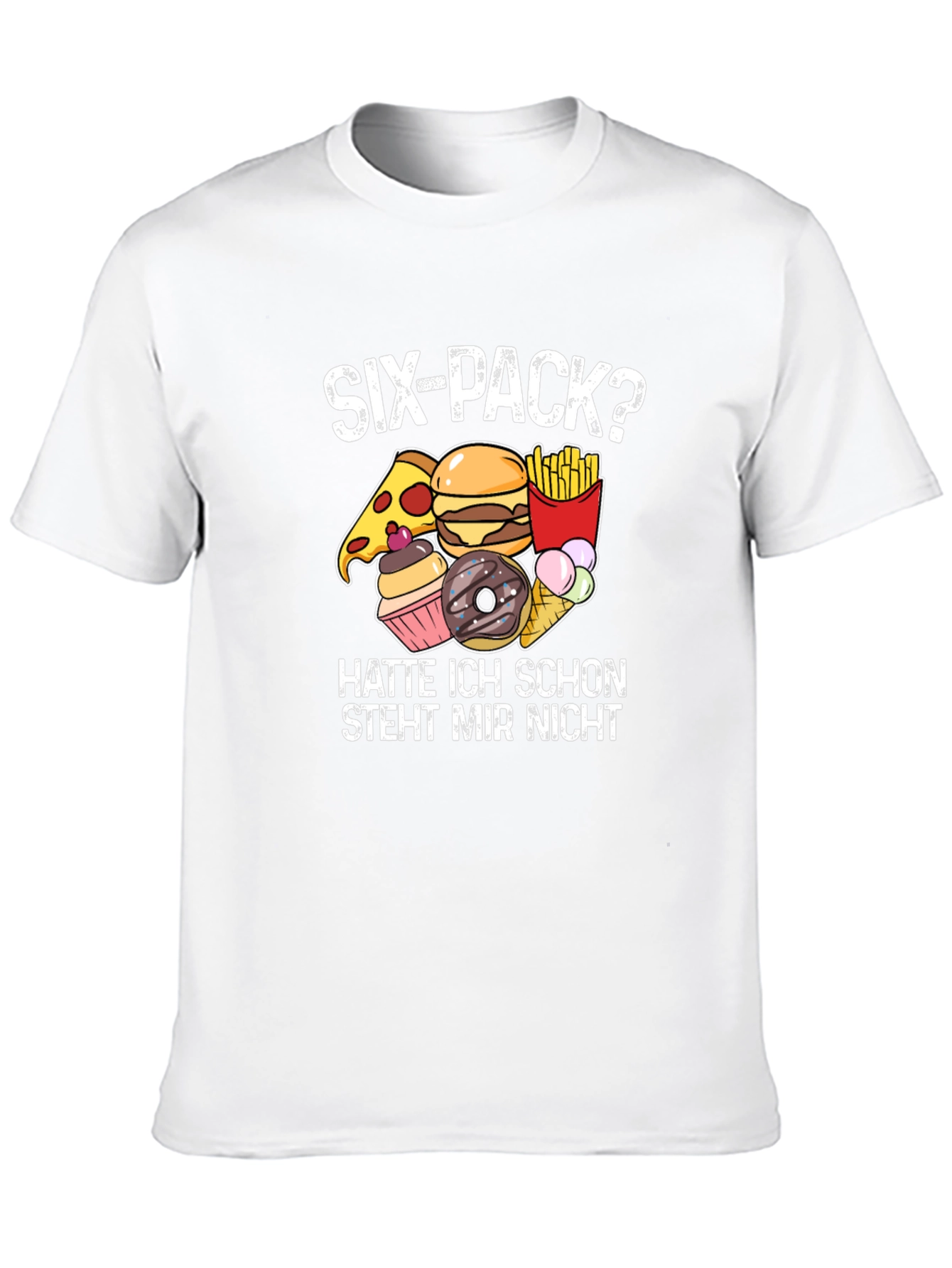 Six-Pack? Food Graphic T-Shirt