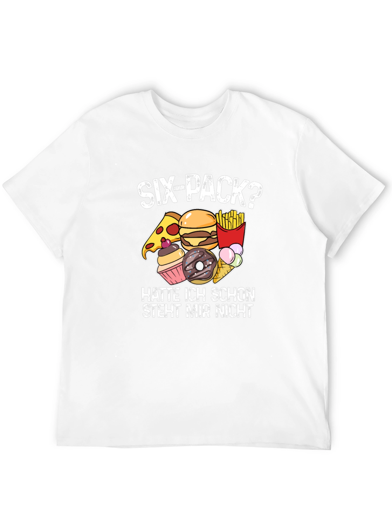 Six-Pack? Food Graphic T-Shirt