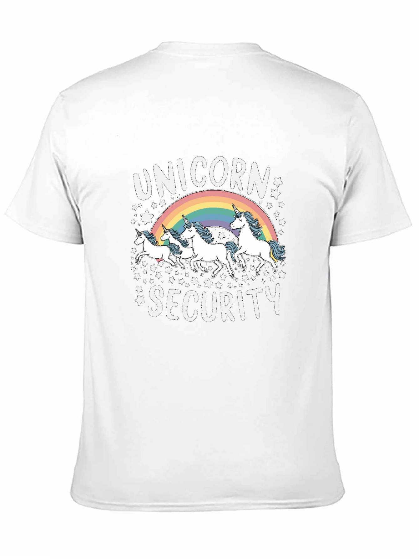 Unicorn Security Graphic Tee