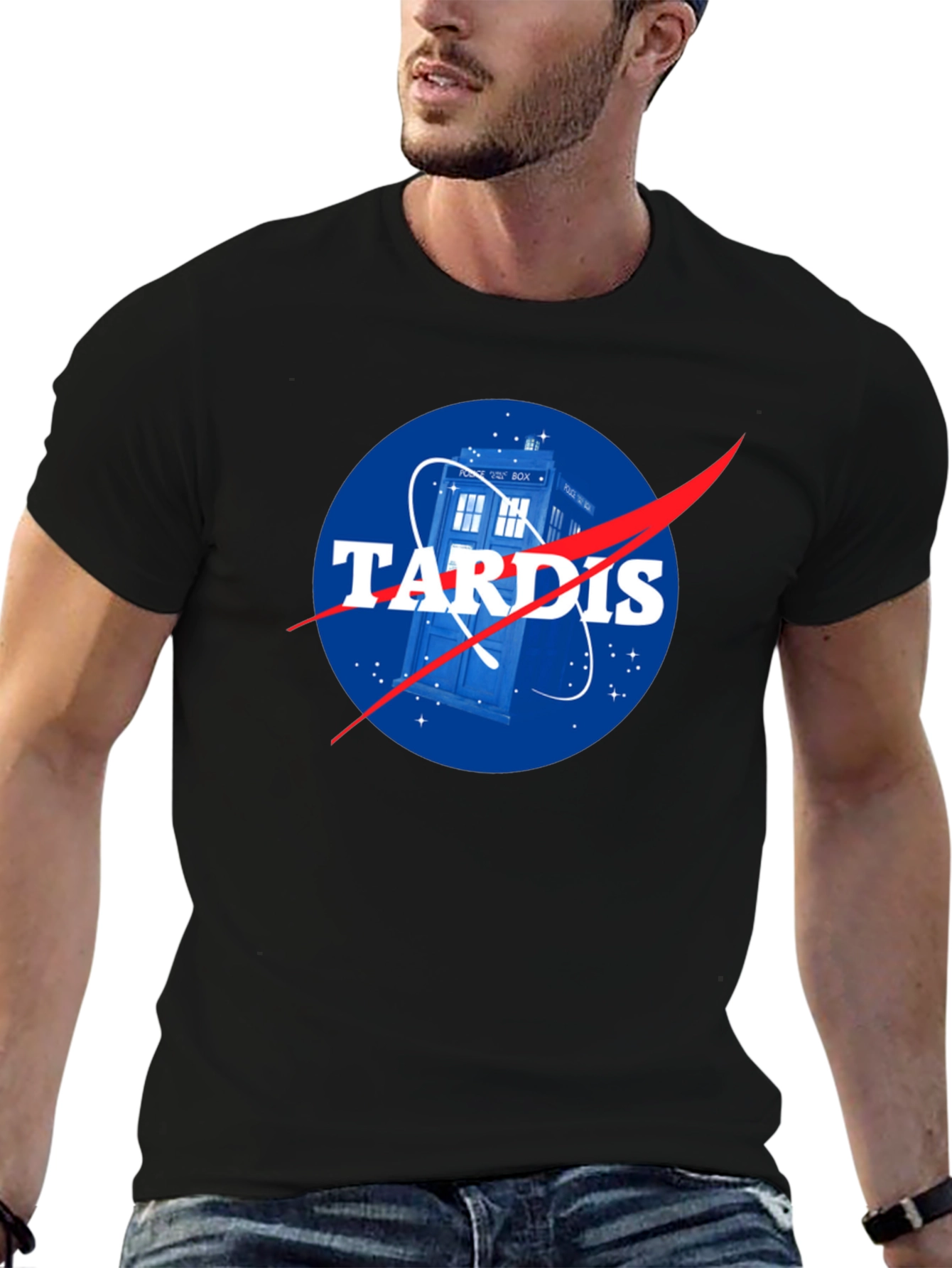 NASA TARDIS Doctor Who Fan T-Shirt