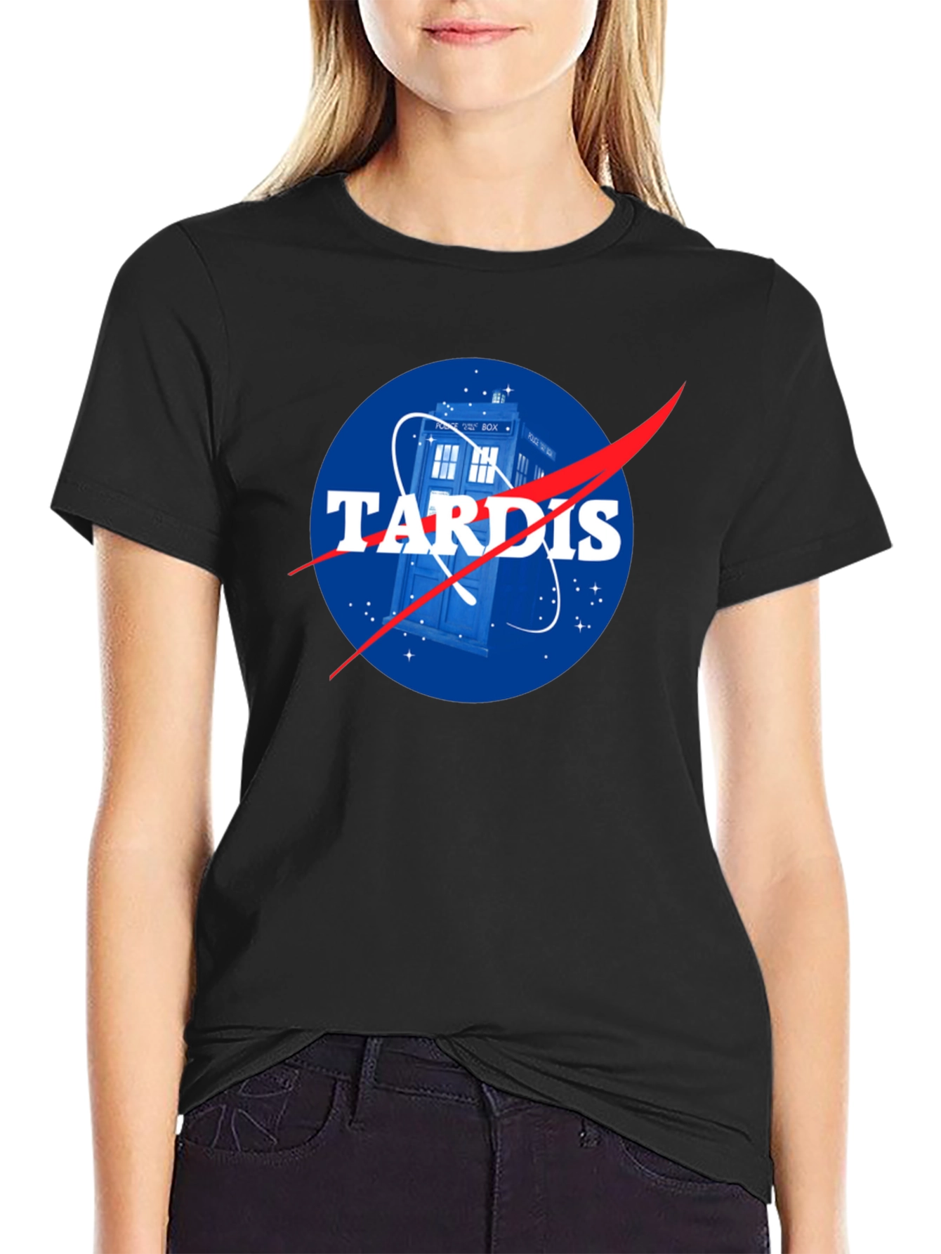 NASA TARDIS Doctor Who Fan T-Shirt