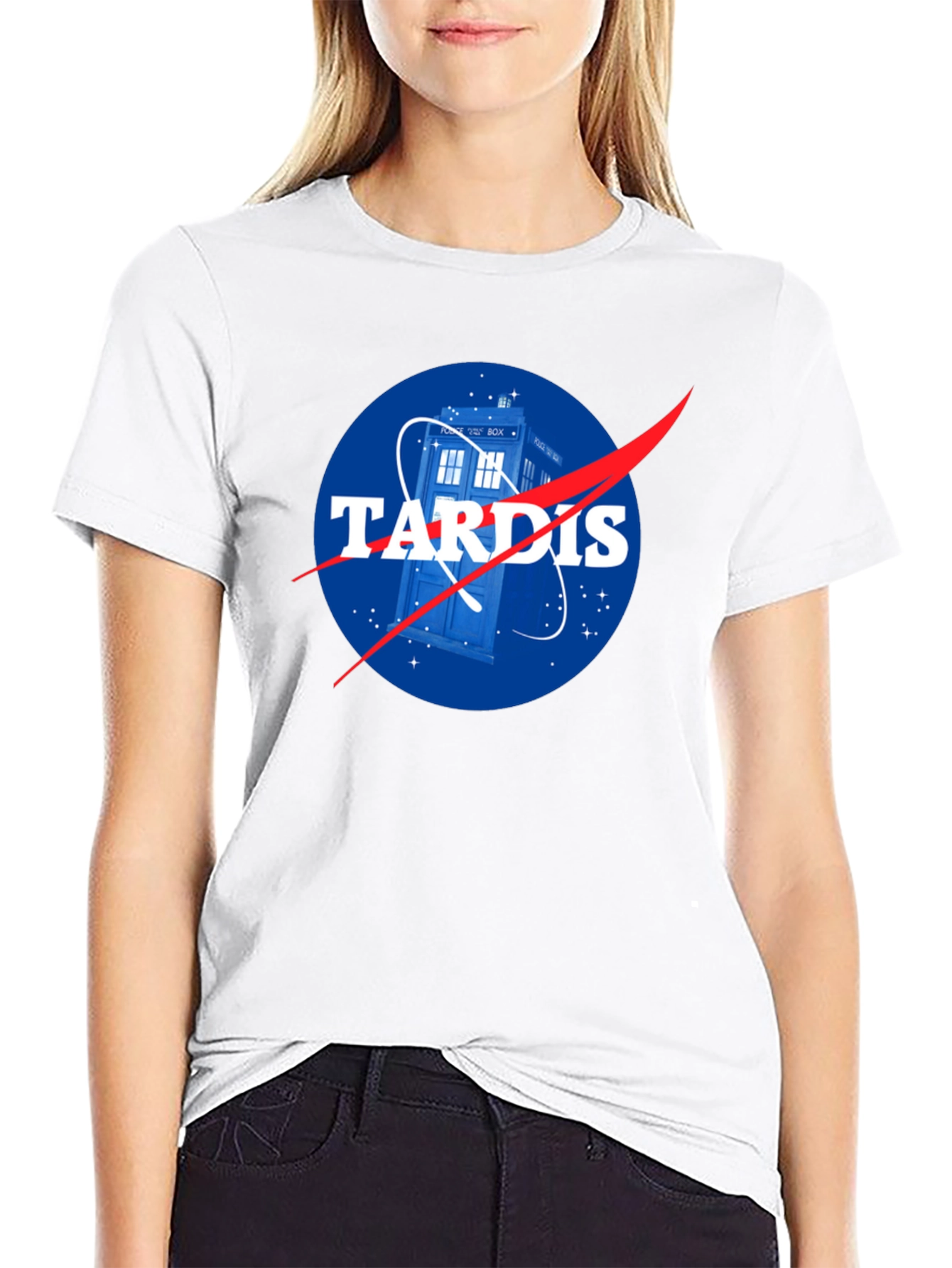 NASA TARDIS Doctor Who Fan T-Shirt
