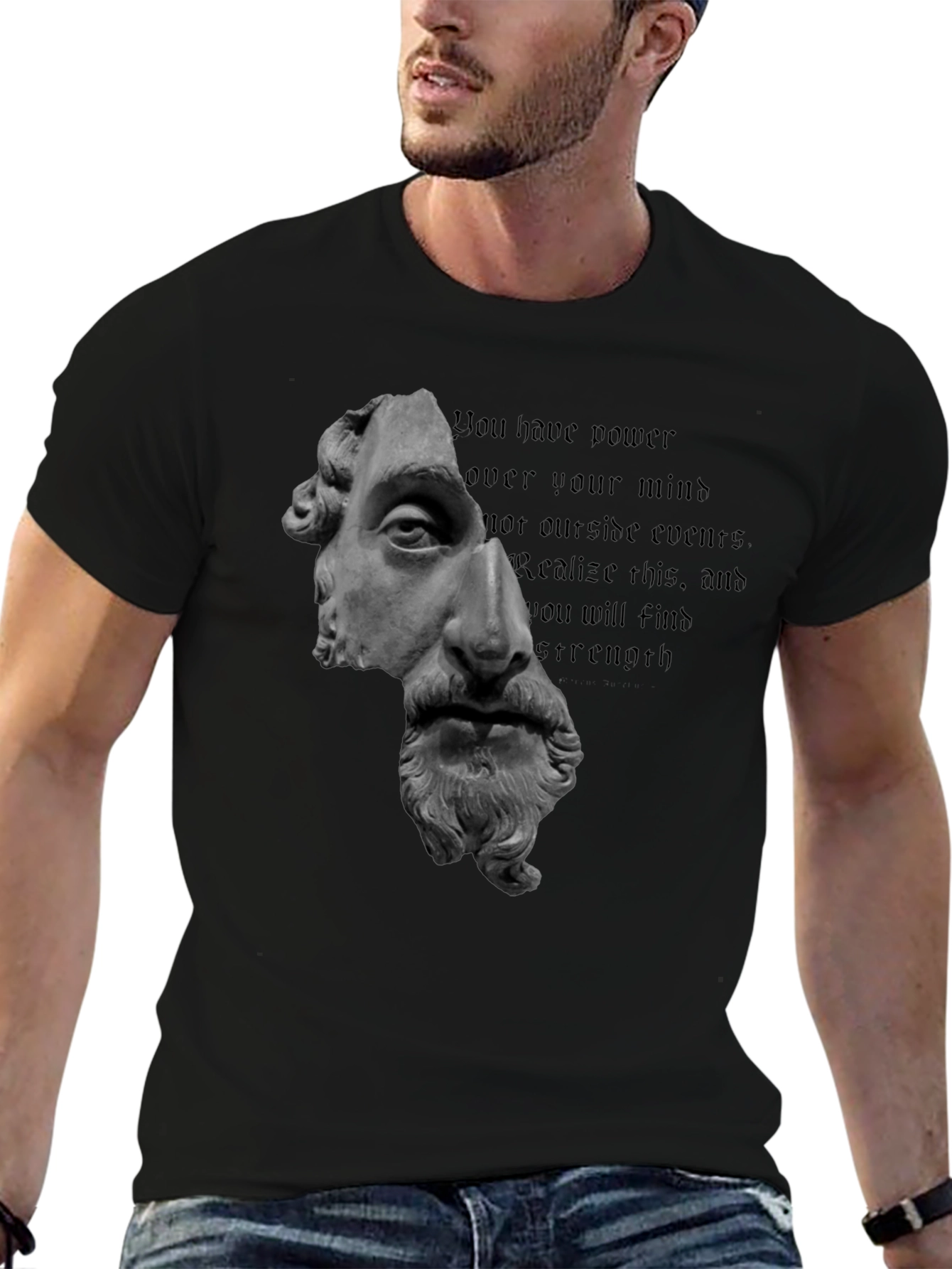 Stoic Philosophy T-Shirt: Find Strength Within