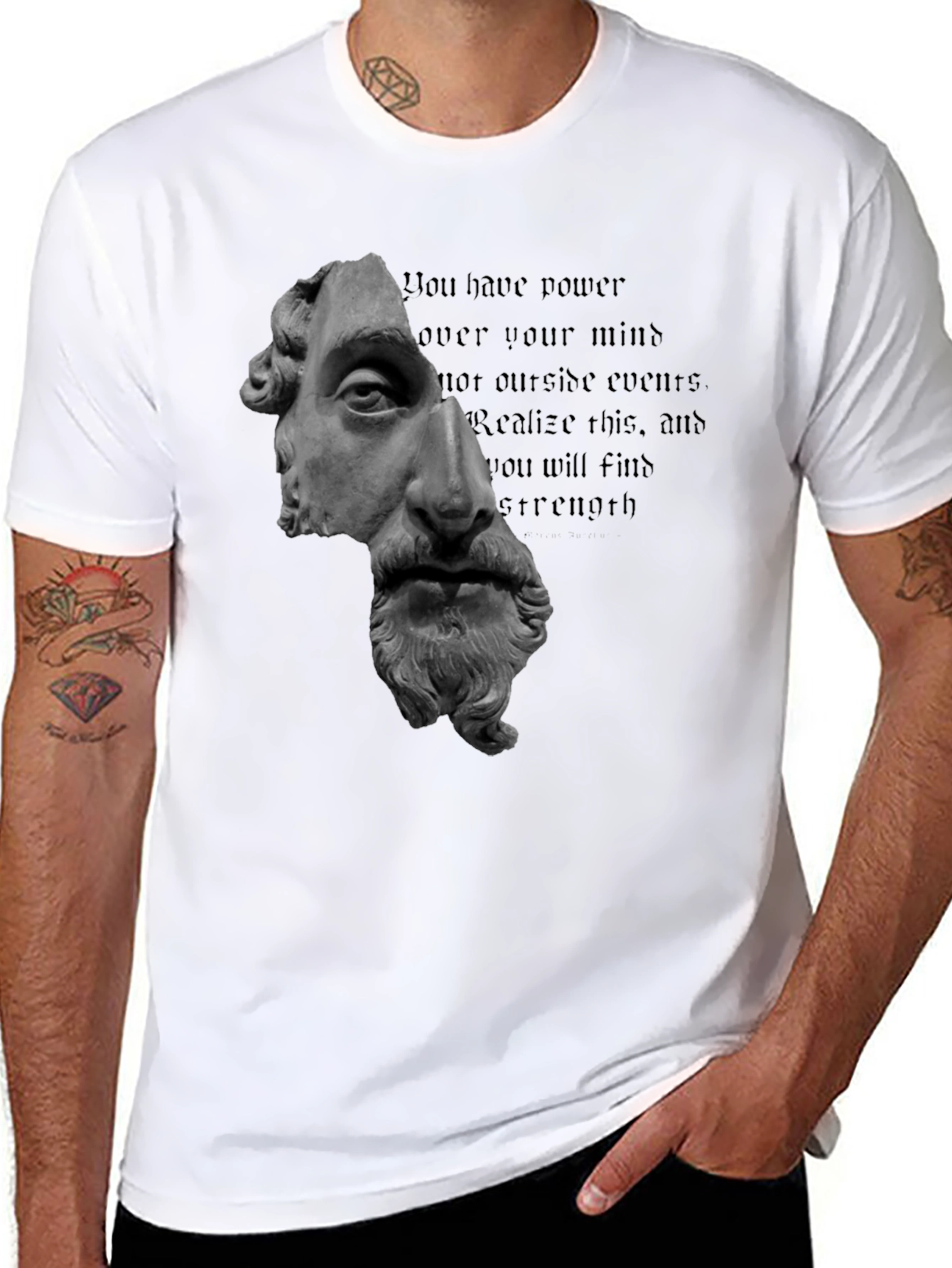 Stoic Philosophy T-Shirt: Find Strength Within