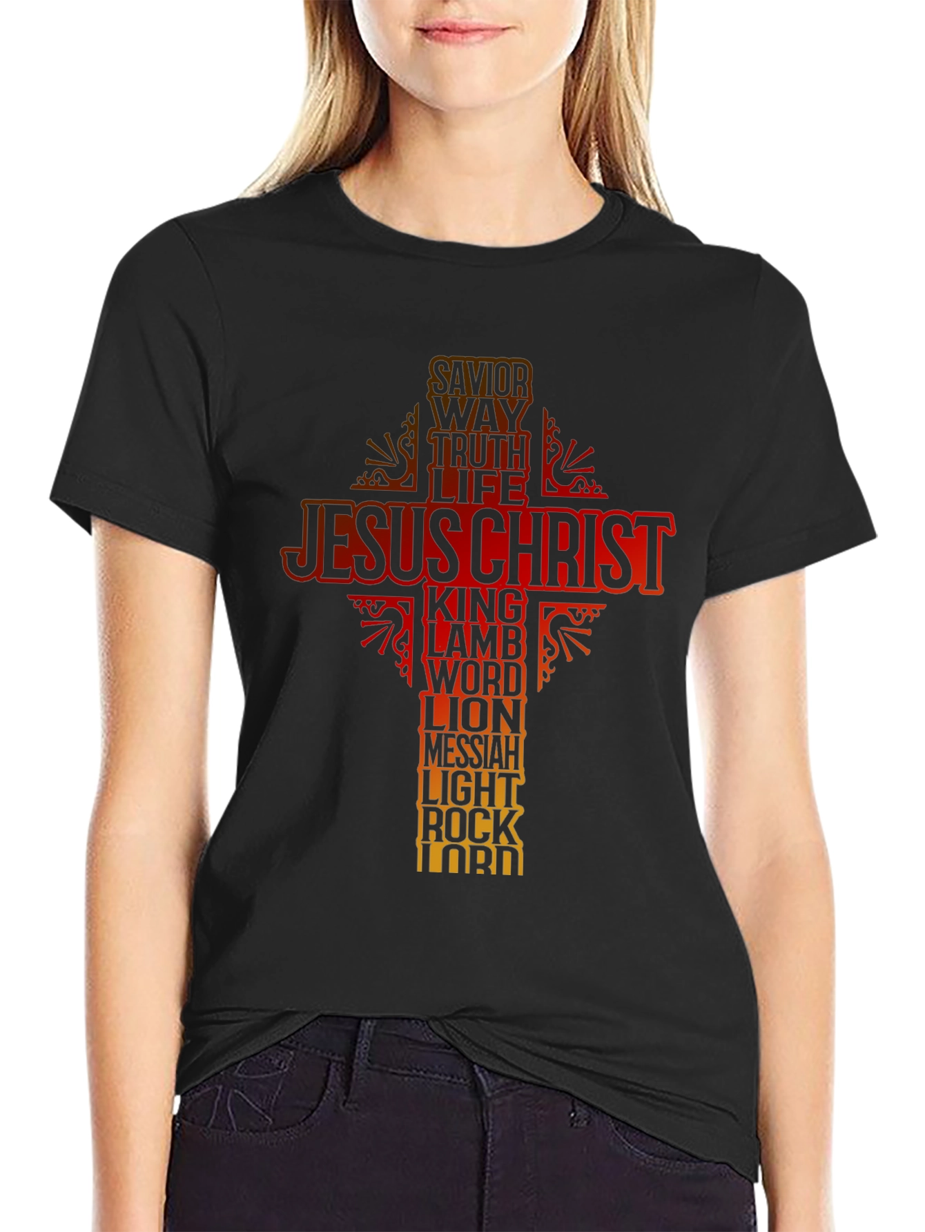 Jesus Christ Savior Graphic T-Shirt