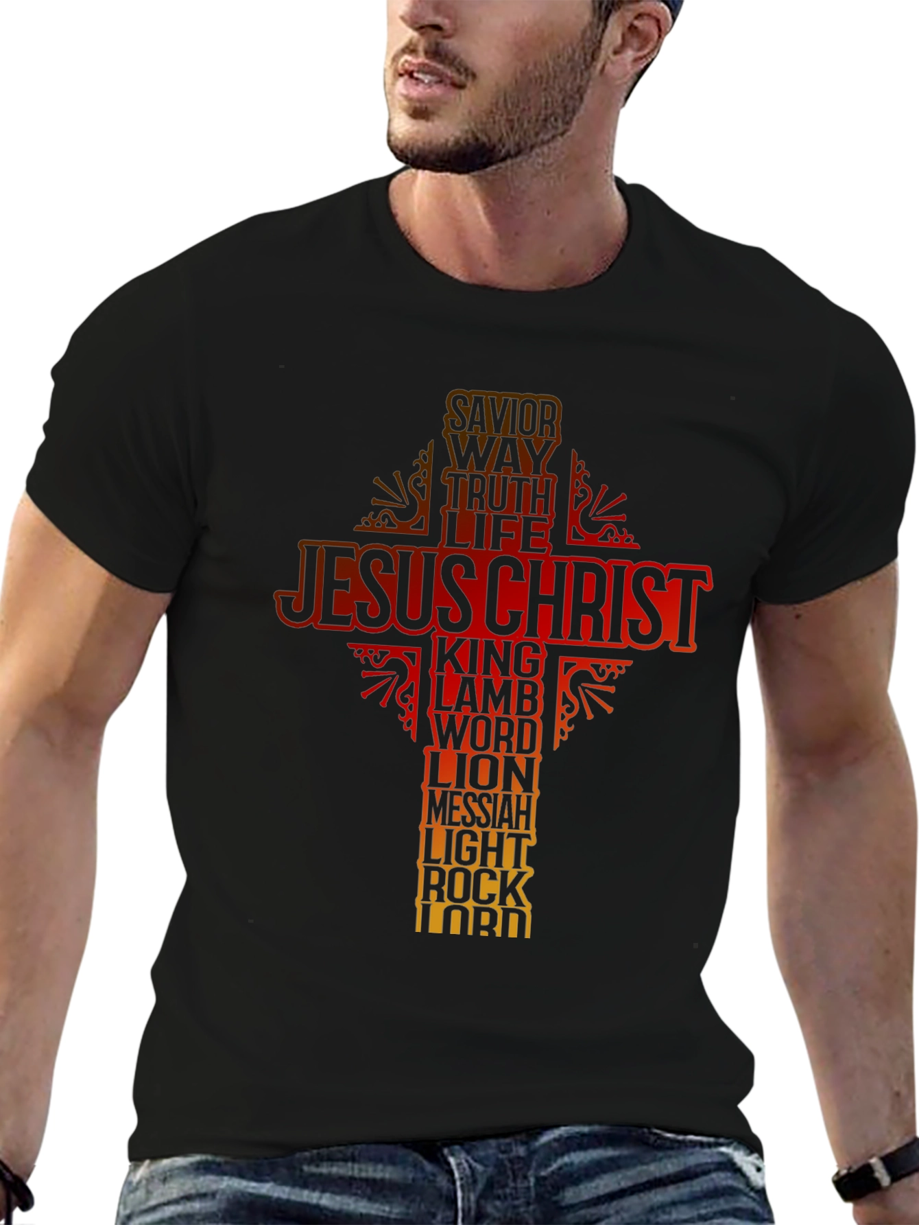 Jesus Christ Savior Graphic T-Shirt