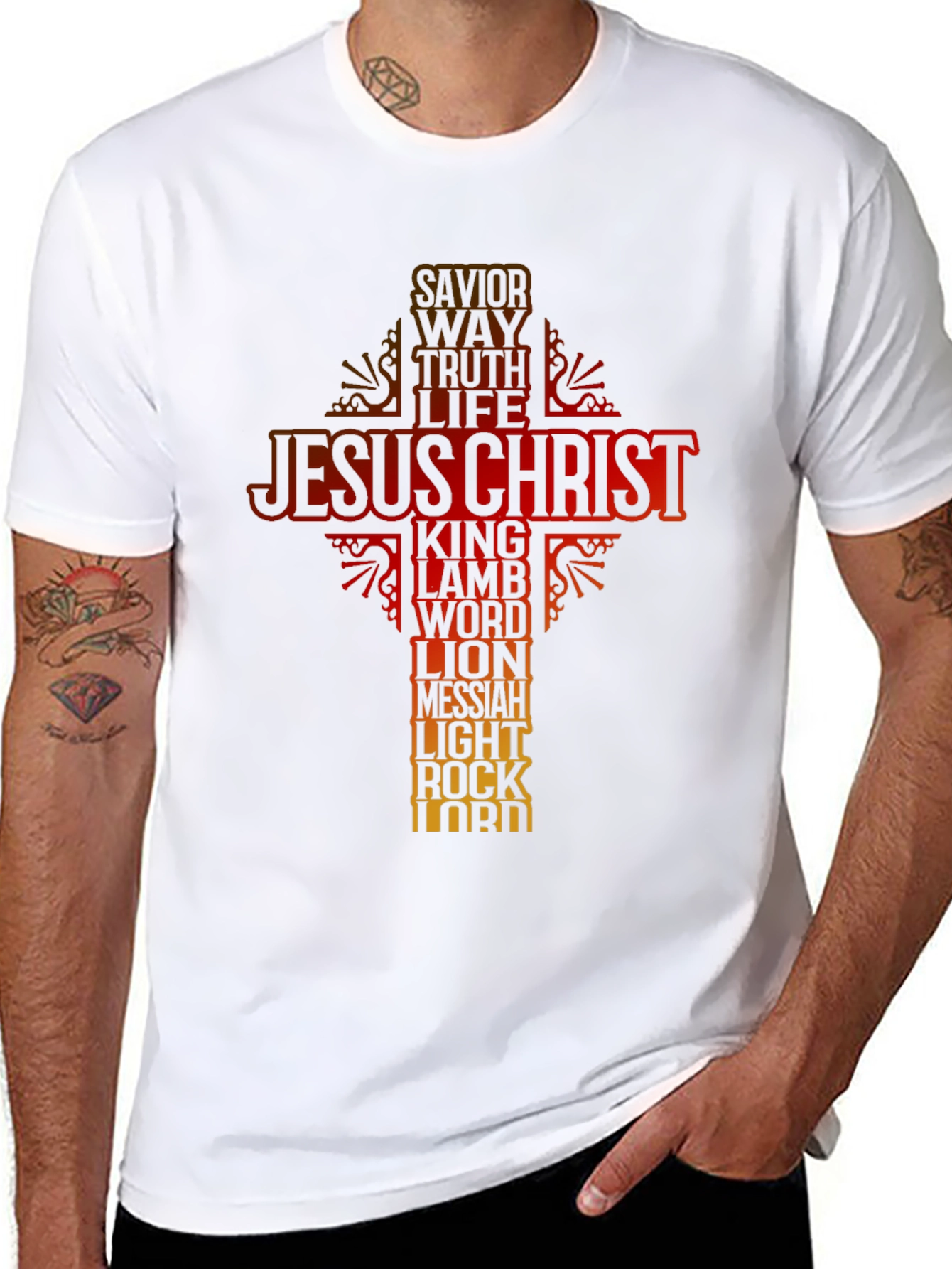 Jesus Christ Savior Graphic T-Shirt