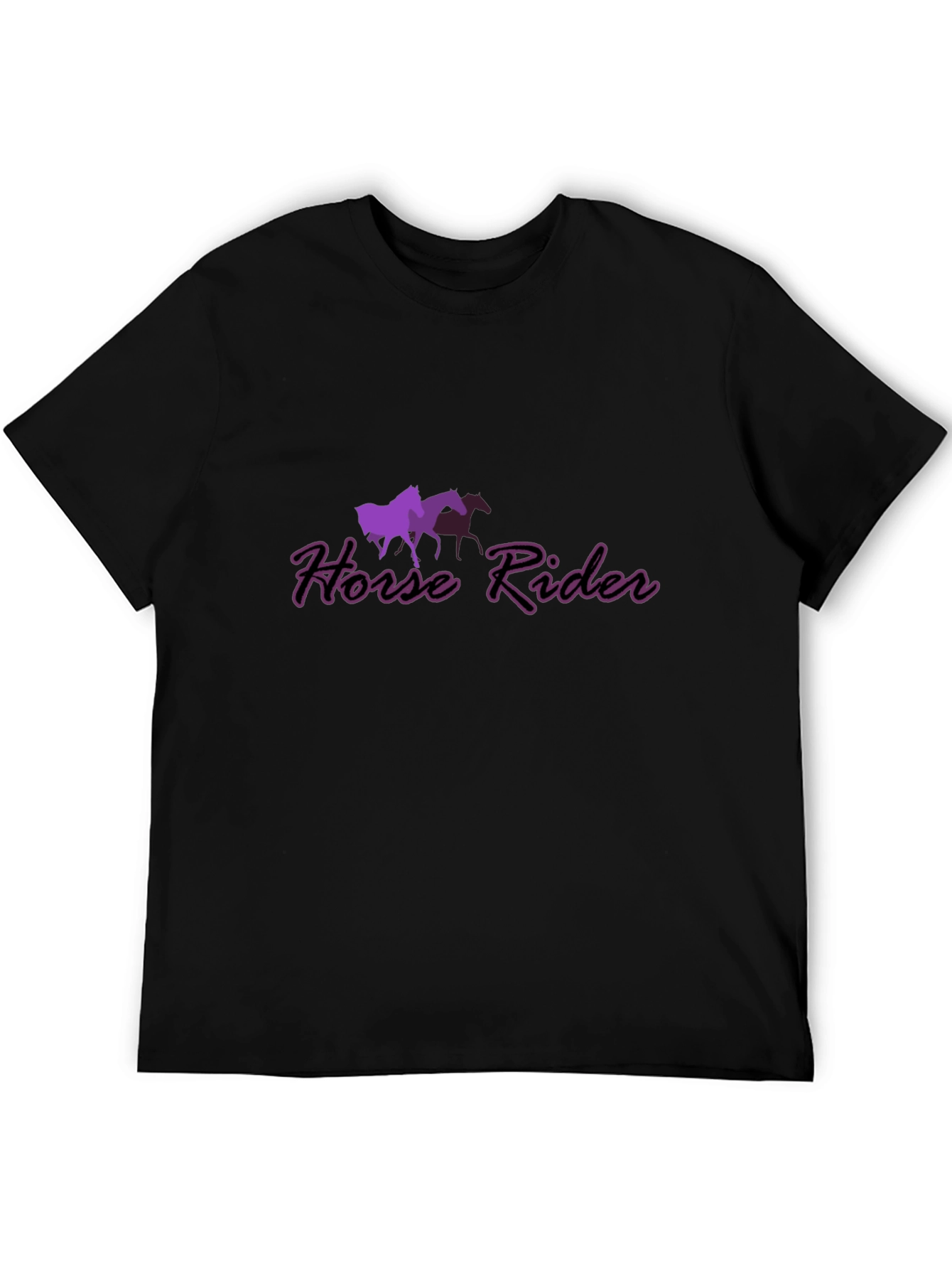 Horse Rider Graphic T-Shirt