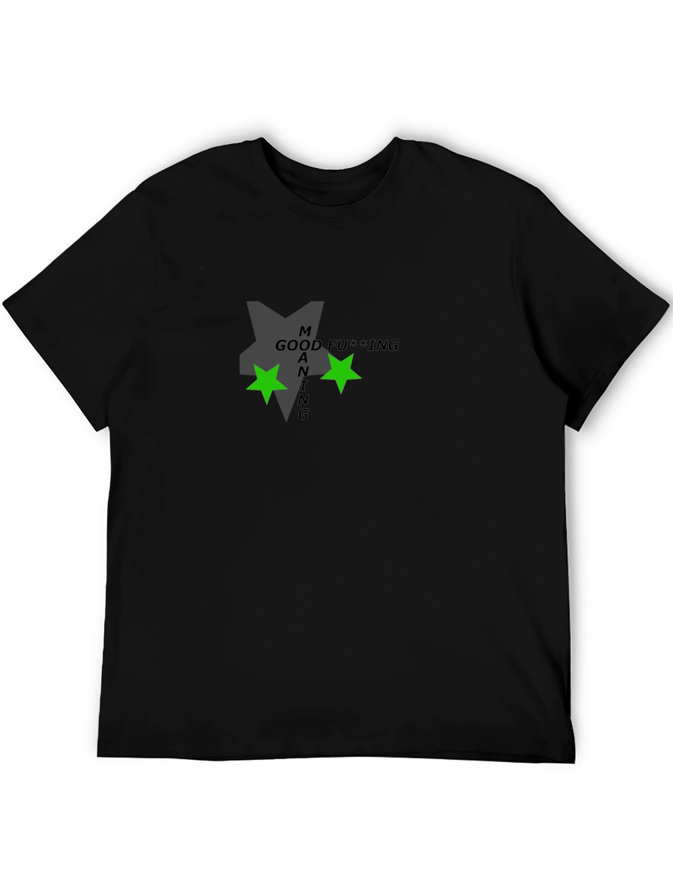 Manning Good F***ing T-Shirt - Black