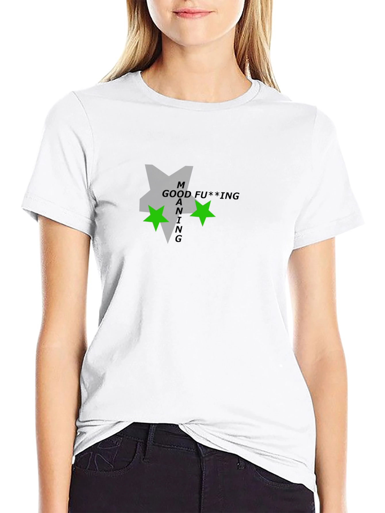 Manning Good F***ing T-Shirt - Black