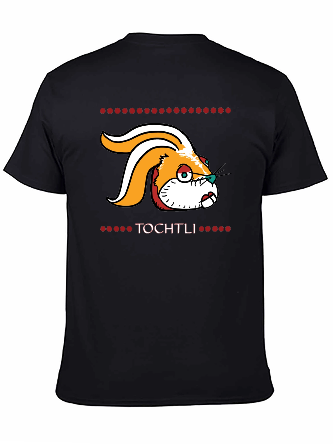 Tochtli Rabbit T-Shirt - Aztec Inspired Design
